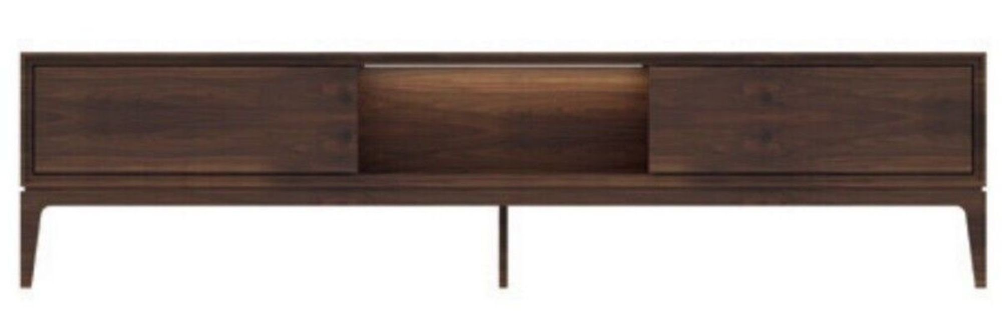 JVmoebel Wohnwand Luxus Wohnzimmer Braun Möbel Wohnwand TV-Ständer, (1-St., TV Ständer), Made in Europa