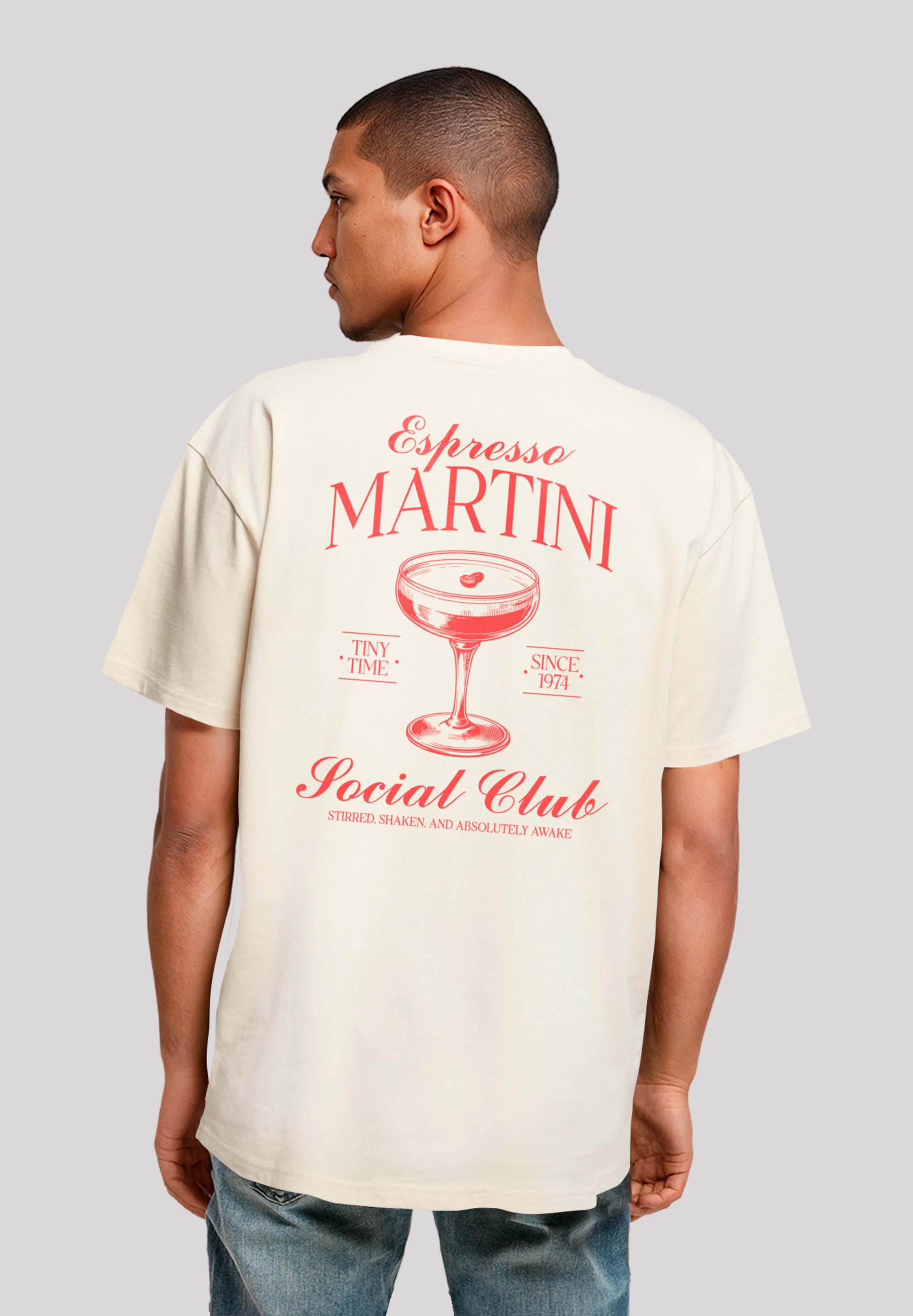 F4NT4STIC T-Shirt Espresso Martini Social Club günstig online kaufen