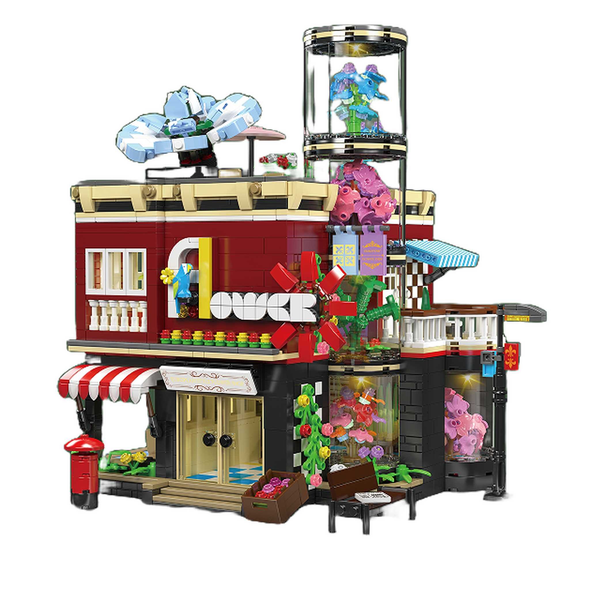 Mould King 16056 - Blumengeschäft (Mould King) Spielbausteine
