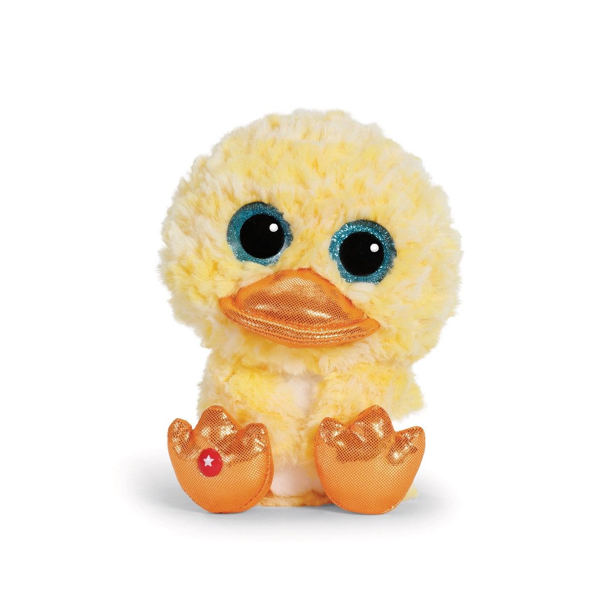 Nici Plüschfigur NICI Plüsch GLUBSCHIS Ente Honey Dee schlenkernd gelb 15cm