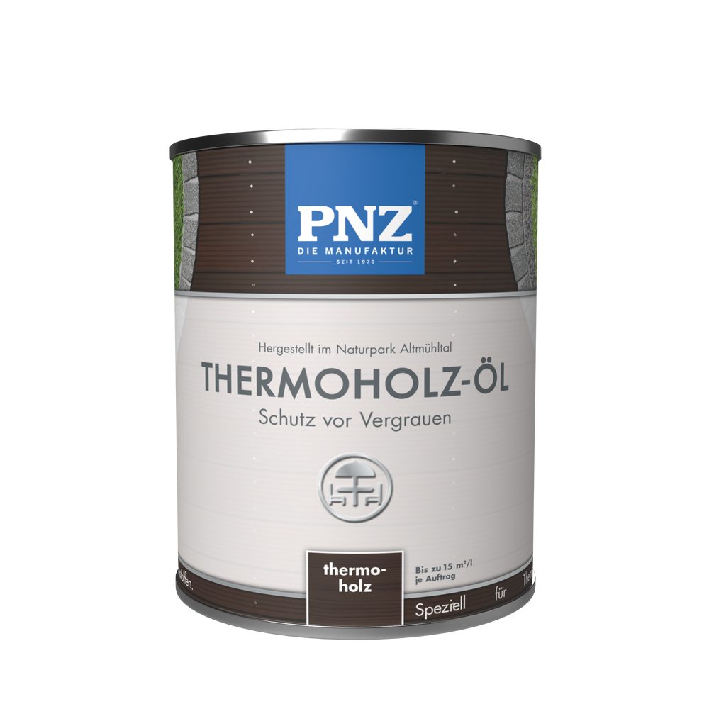 PNZ - Die Manufaktur Hartholzöl Thermoholz-Öl, unser Bestes für Thermoholz,Wetterschutz