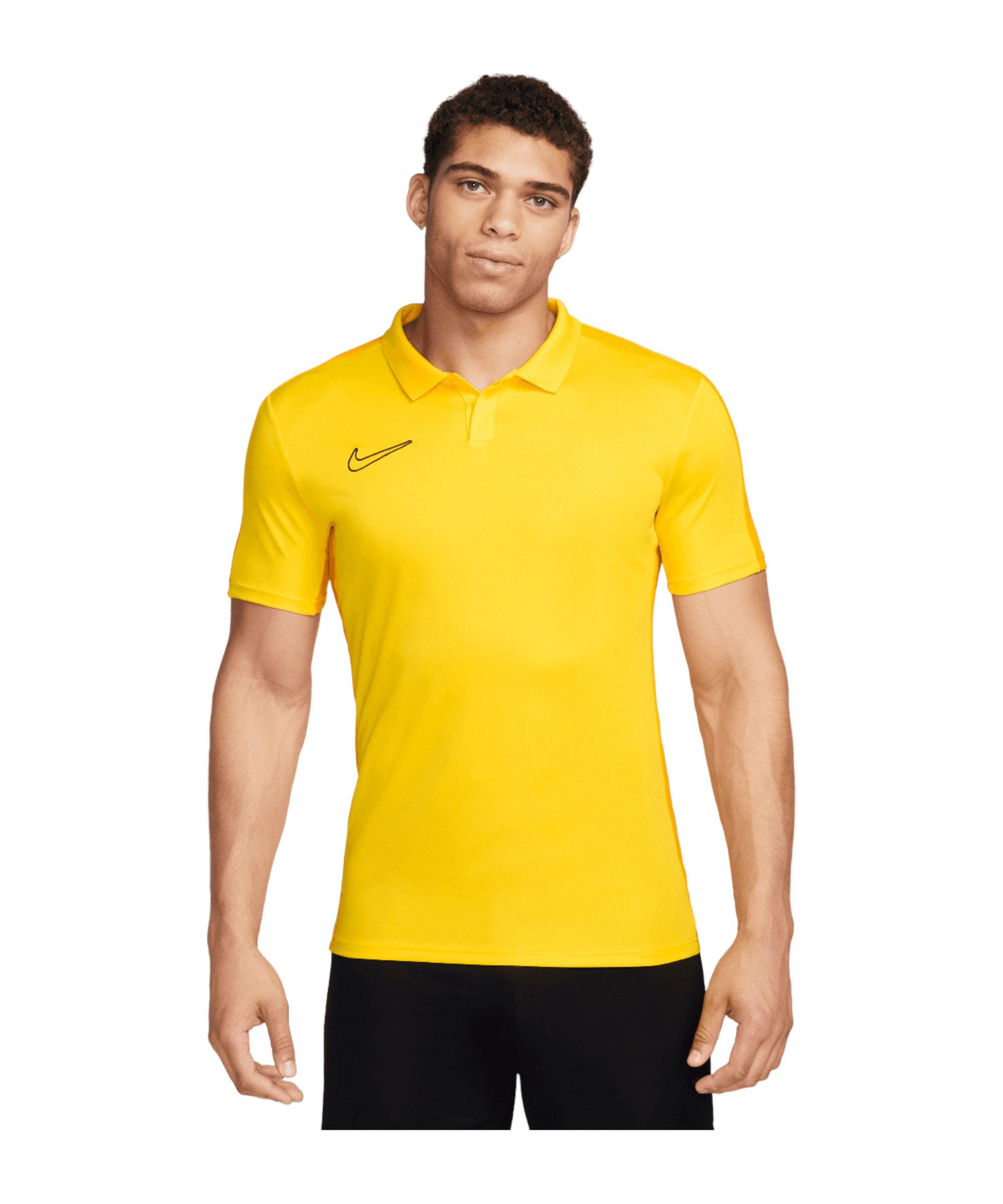 Nike T-Shirt Academy 23 Poloshirt default gelbgoldschwarz | T-Shirts