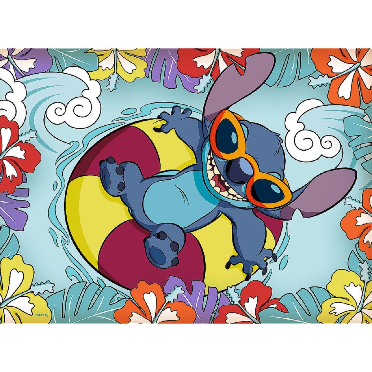 Lilo & Stitch Puzzle Puzzlekollektion unterhaltsames Set für Kinder, Puzzleteile