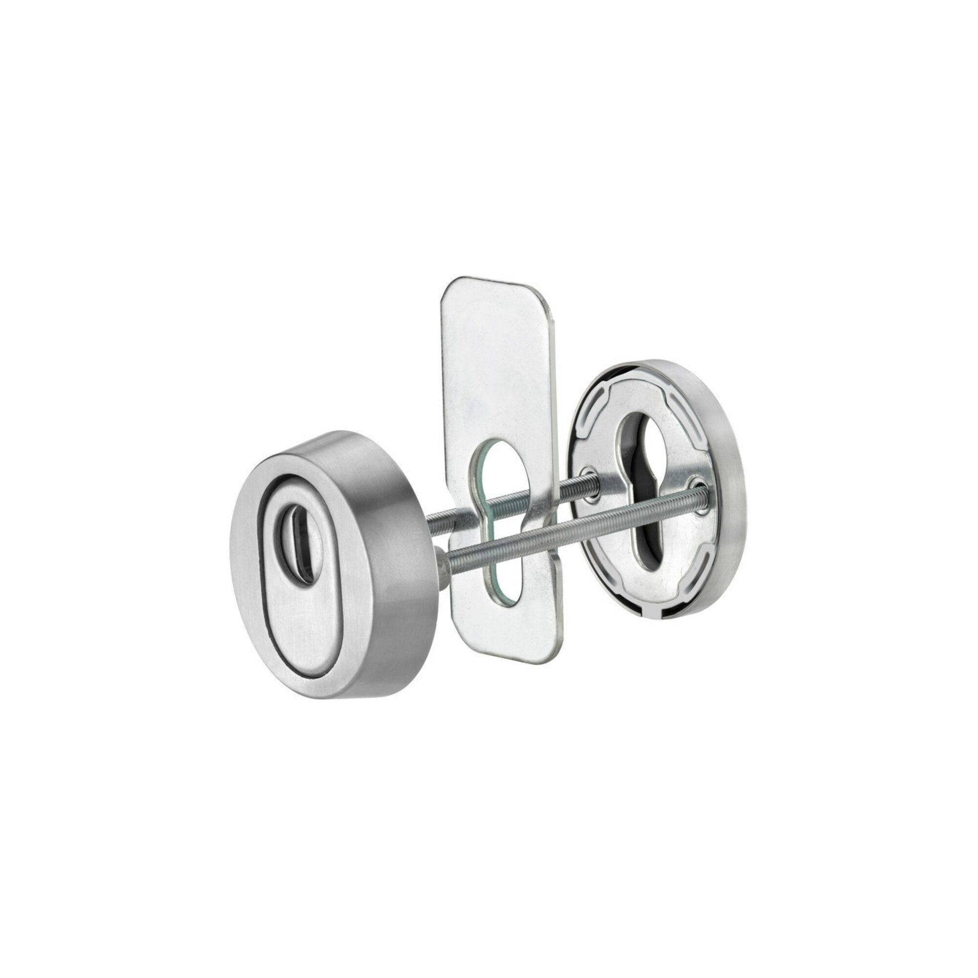 Erich Dieckmann GmbH Zubehör-Set edi SI-Schl.ros.7456,PZ,RH15, silberfarbig