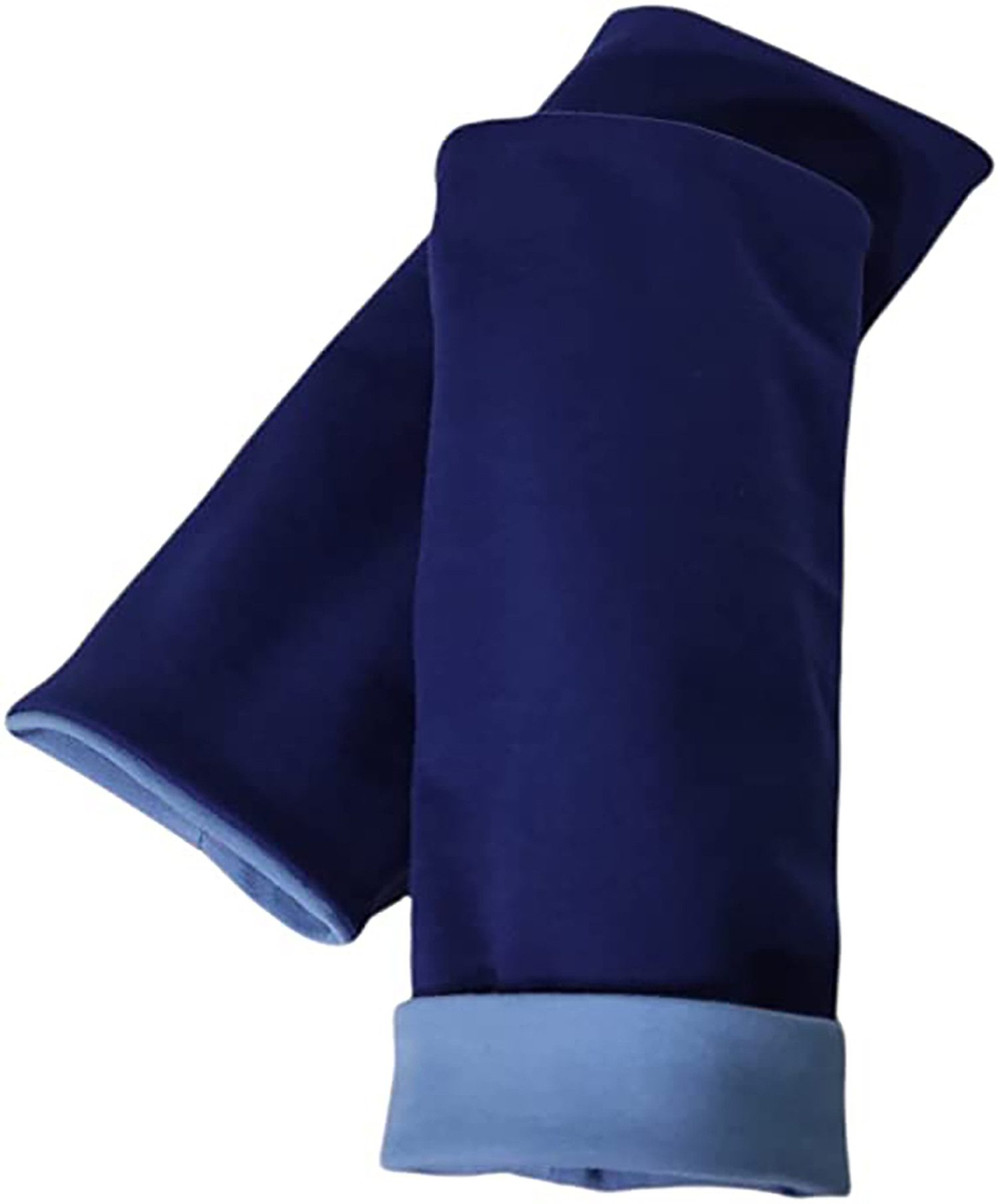 Britta Meier Armstulpen Midi Jersey-Pulswärmer 2 Lagen auch zum wenden Handgelenk Umfang ca. 16-22 cm Unterarm ca. 20-25 cm Длина 23 cm