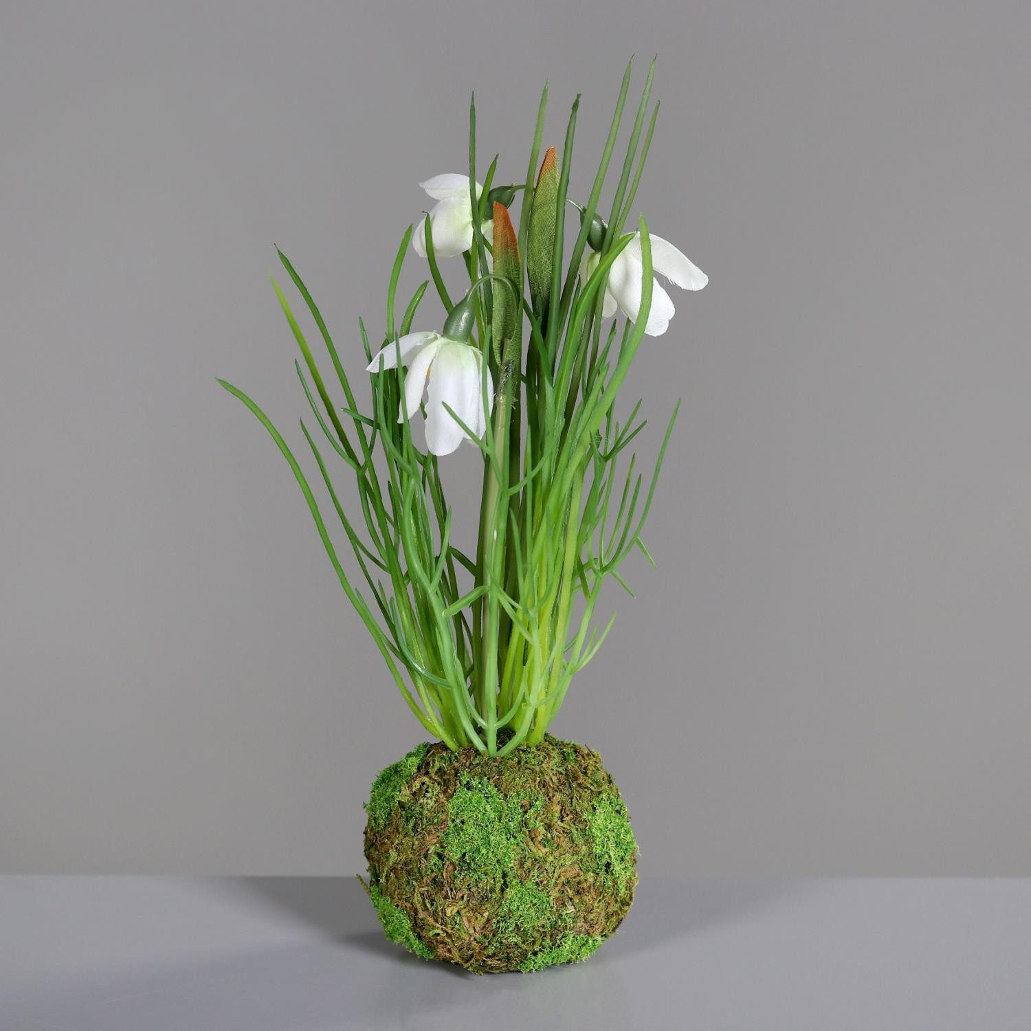 Kunstpflanze Frühjahrsblumen Schneeglöckchen, DPI, Höhe 24 cm, Farbe: Gelb