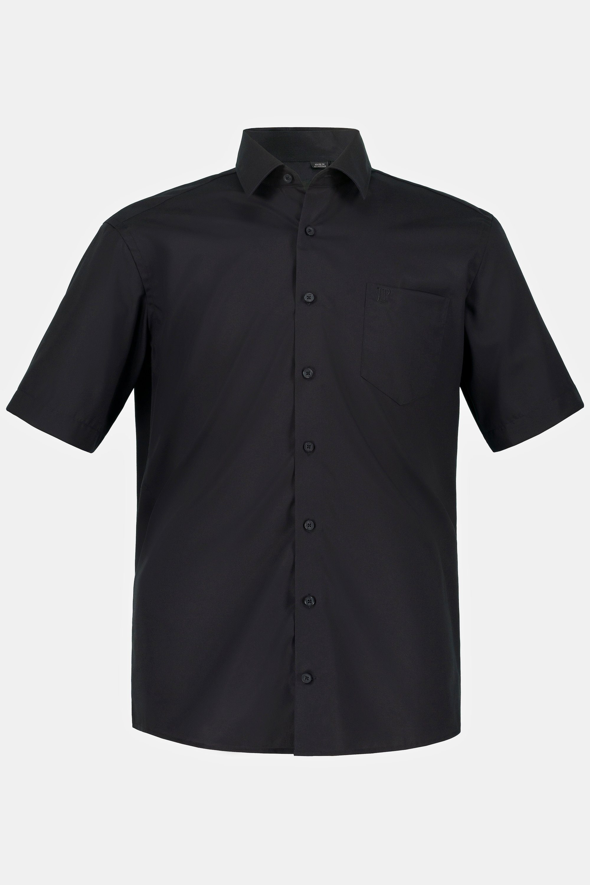 Kurzarmhemd bis schwarz Hemd Business 8XL Halbarm bügelfrei Kentkragen JP1880