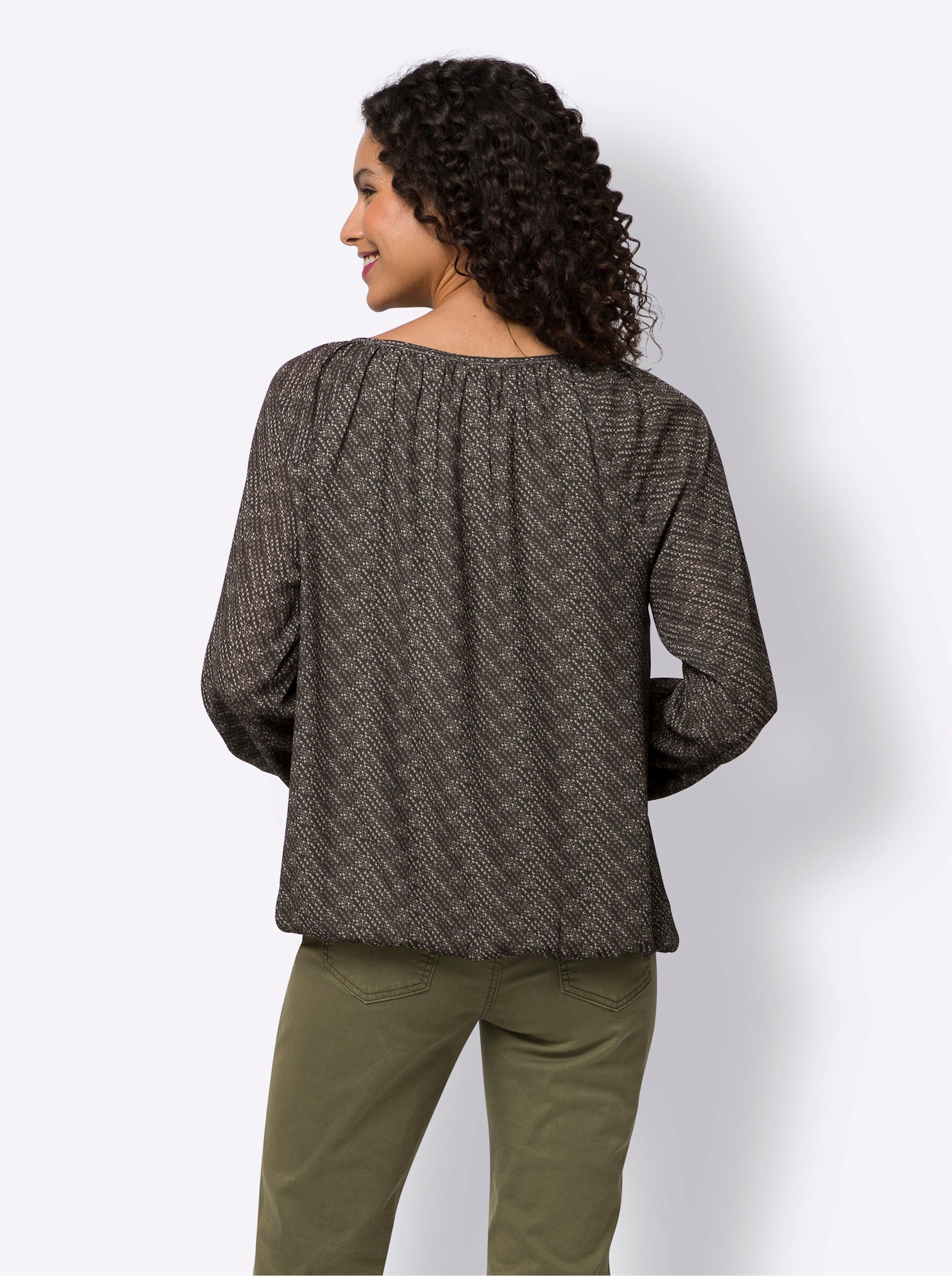 heine Klassische Bluse Druckbluse günstig online kaufen