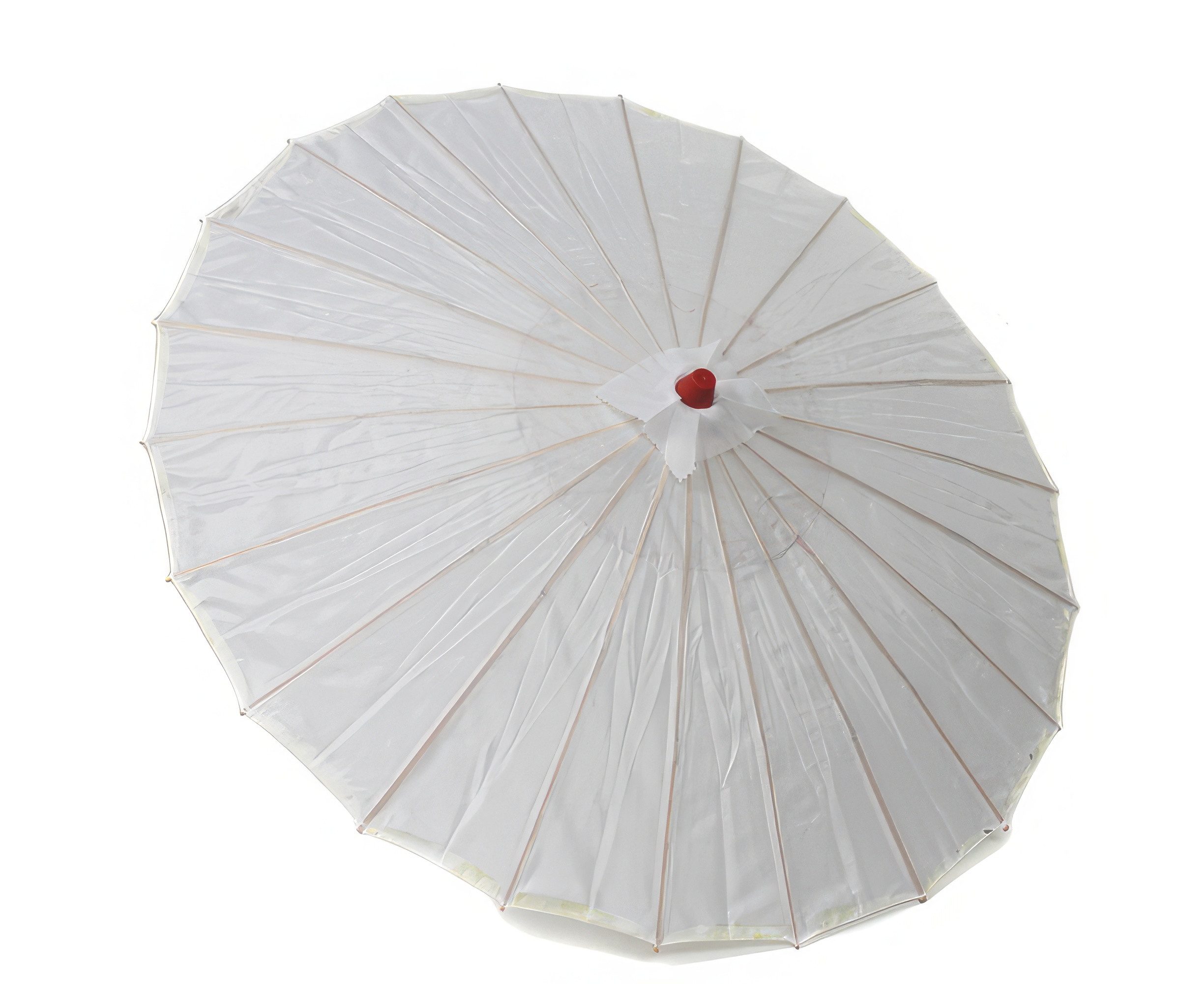 Yudu Sonnenschirm Asia Schirm Dekoschirm Fengshui Stoff Holz ohne Motiven