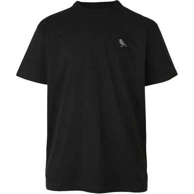 Cleptomanicx T-Shirt Embroidery Gull Mono