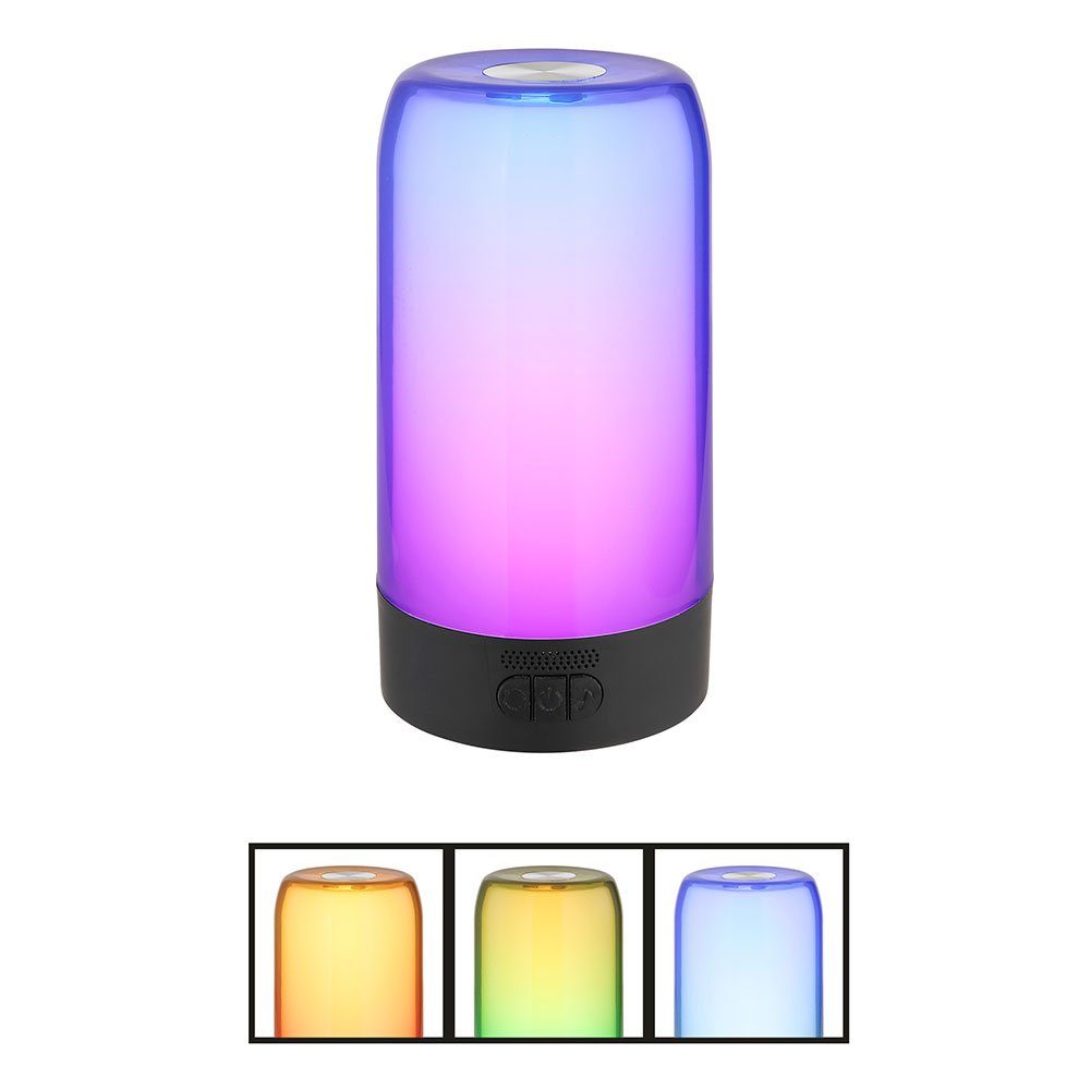 Globo LED Tischleuchte, Leuchtmittel inklusive, RGB Funktion Tischleuchte Tischlampe Bluetooth mit