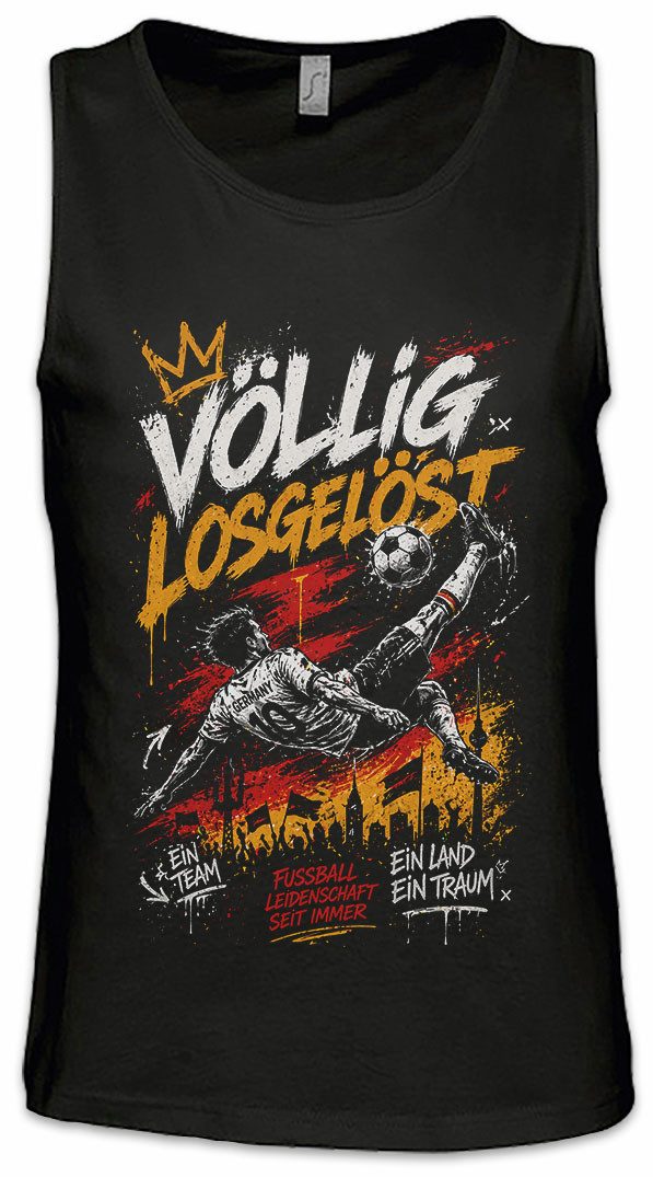 Urban Backwoods Tanktop Deutschland Losgelöst Ärmelloses T-Shirt Völlig Adler Elf Berlin Mannschaft Fußball WM Soccer