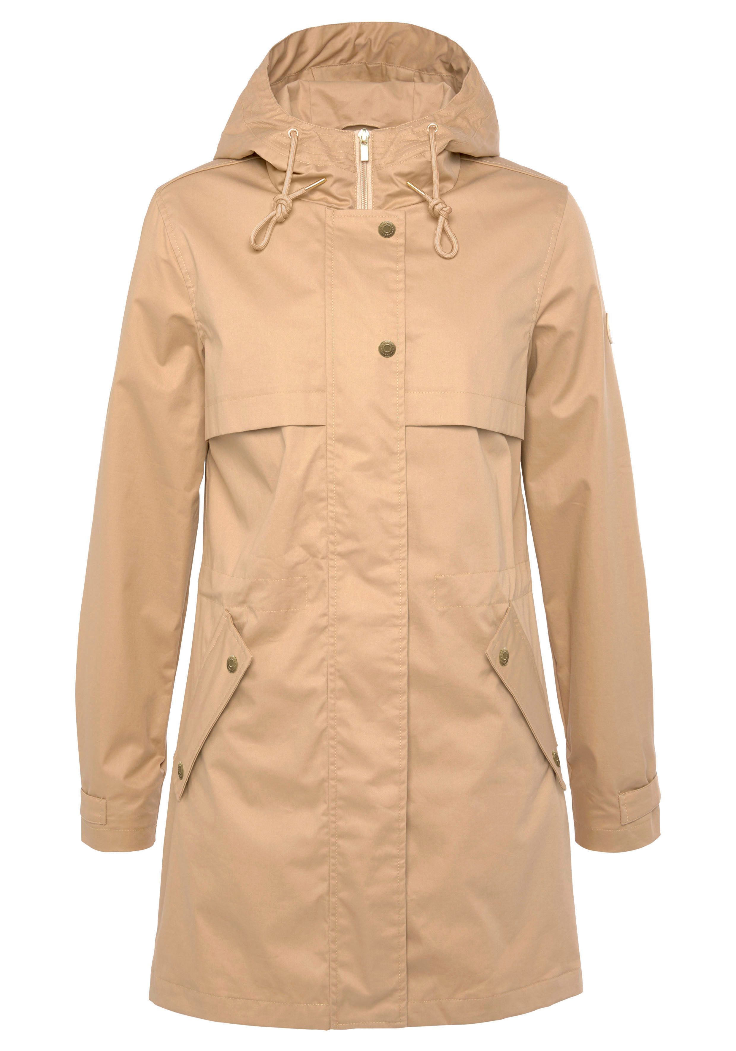 French Connection Outdoorjacke Saumschlitz mit Druckknöpfen günstig online kaufen