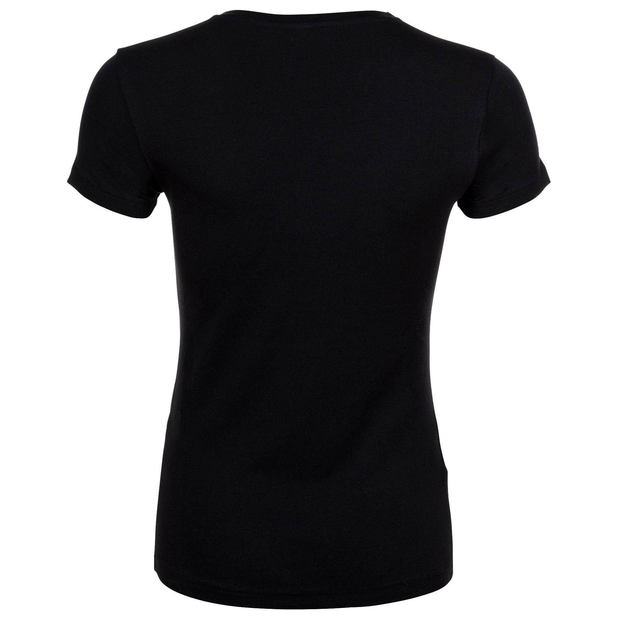 Emporio Armani T-Shirt Damen T-Shirt 1er Pack Viskose ESSENTIAL STUDS (Packung, 1er Pack)