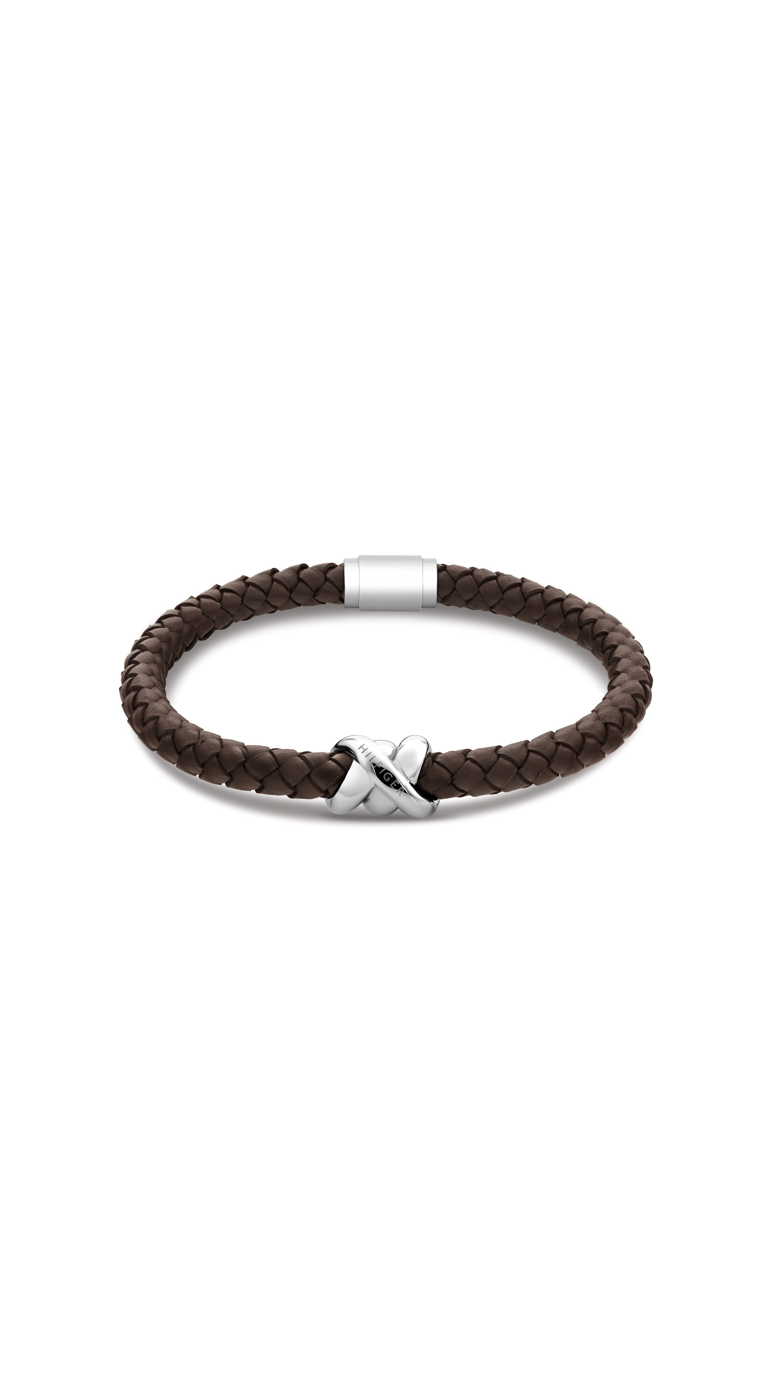 Tommy Hilfiger Lederarmband NAUTICAL KNOT FOR HIM, Emaille