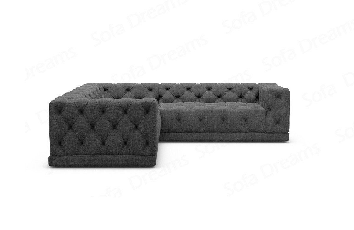 Sofa Dreams Ecksofa Polster Strukturstoff Stoff Sofa Palma L Form Stoffsofa