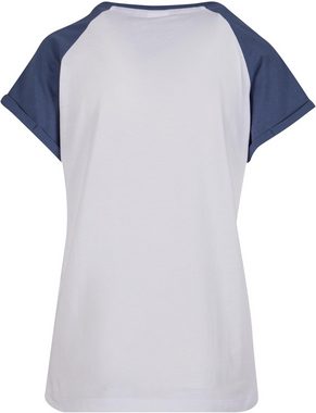 URBAN CLASSICS T-Shirt Ladies Contrast Raglan Tee