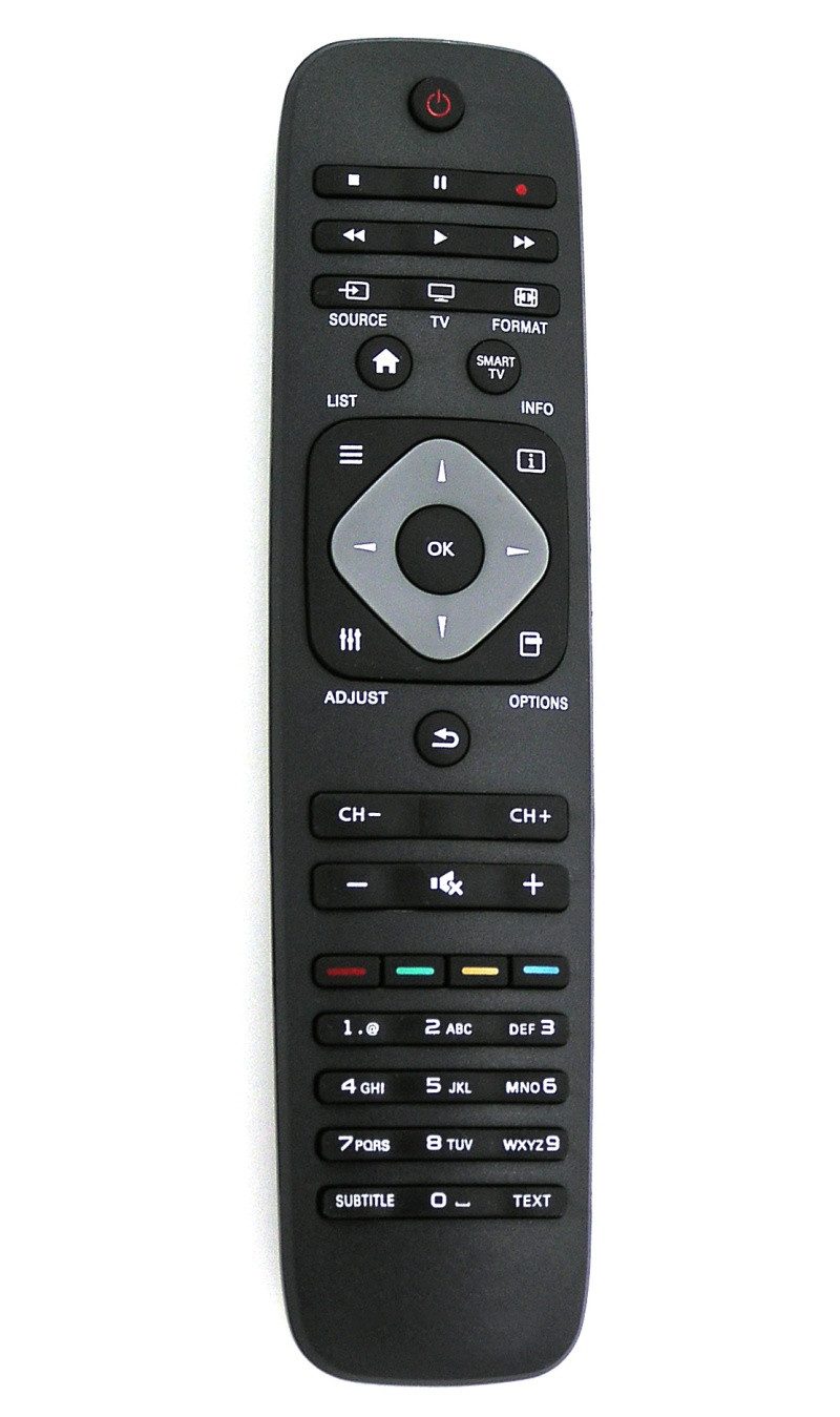 Alltro Fernbedienung für Philips 40PFL5537H/12 40PFL5537K/12 40PFL5537T/12 Fernbedienung