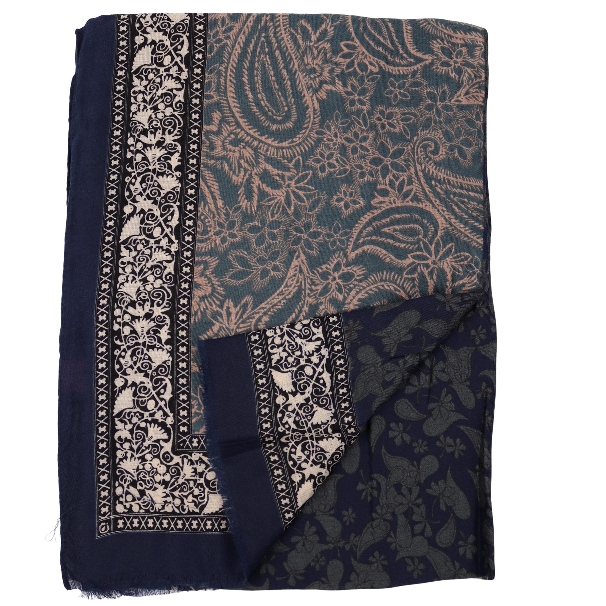 MIRROSI Modeschal Weich XXL ca.85x180cm Schal Bohemian Style, (Kollektion Herbst/Winter 2025), Damen Halstuch ideal für Herbst und Winter oder Ganzesjahr