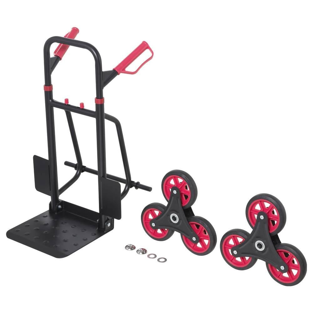 TOOLCRAFT Sackkarre FALTBARE SACKKARRE TREPPENSTEIGER 150 KG TO-9650166, klappbar, höhenverstellbar