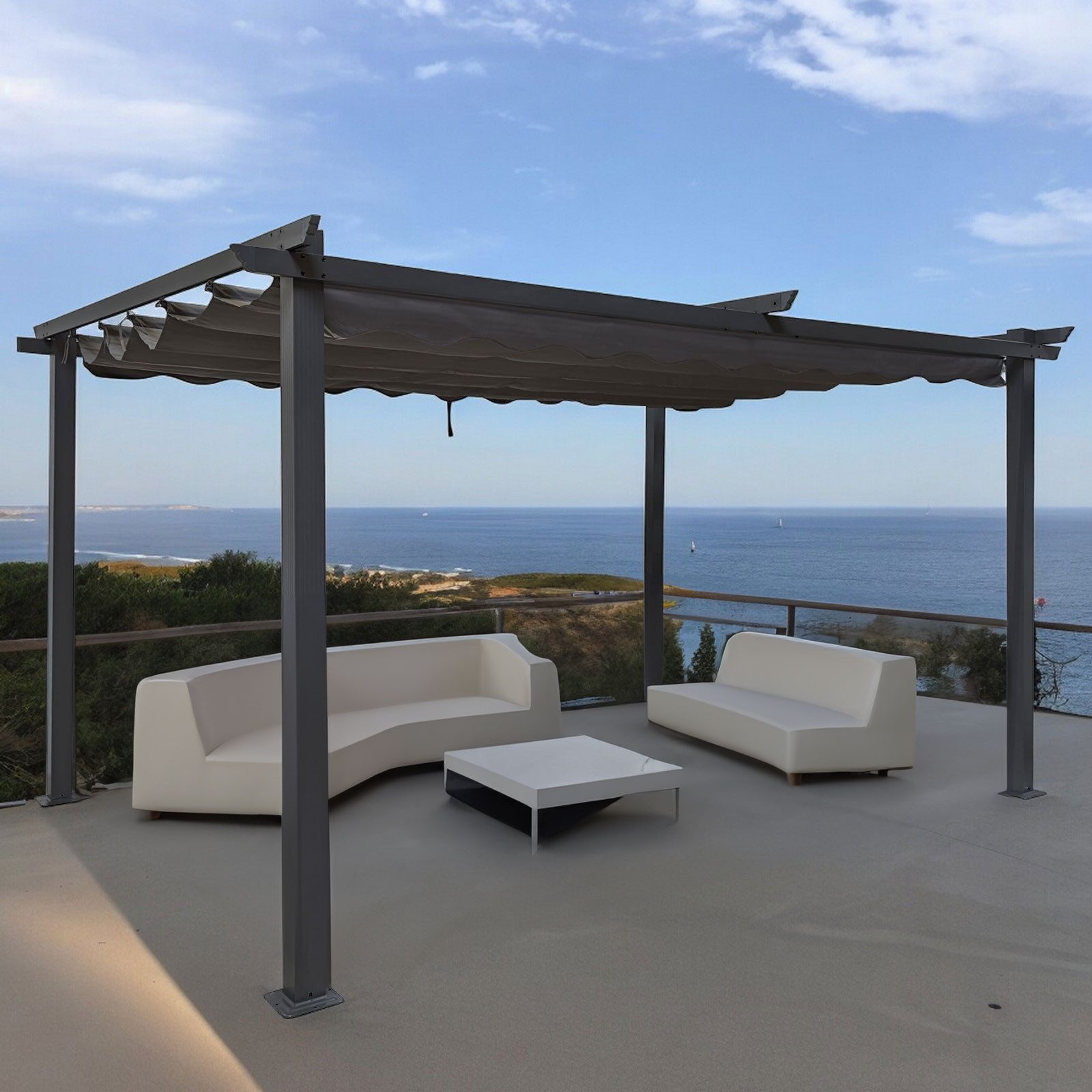 osoltus Anbaudach osoltus 3x4 Pergola mit günstig online kaufen