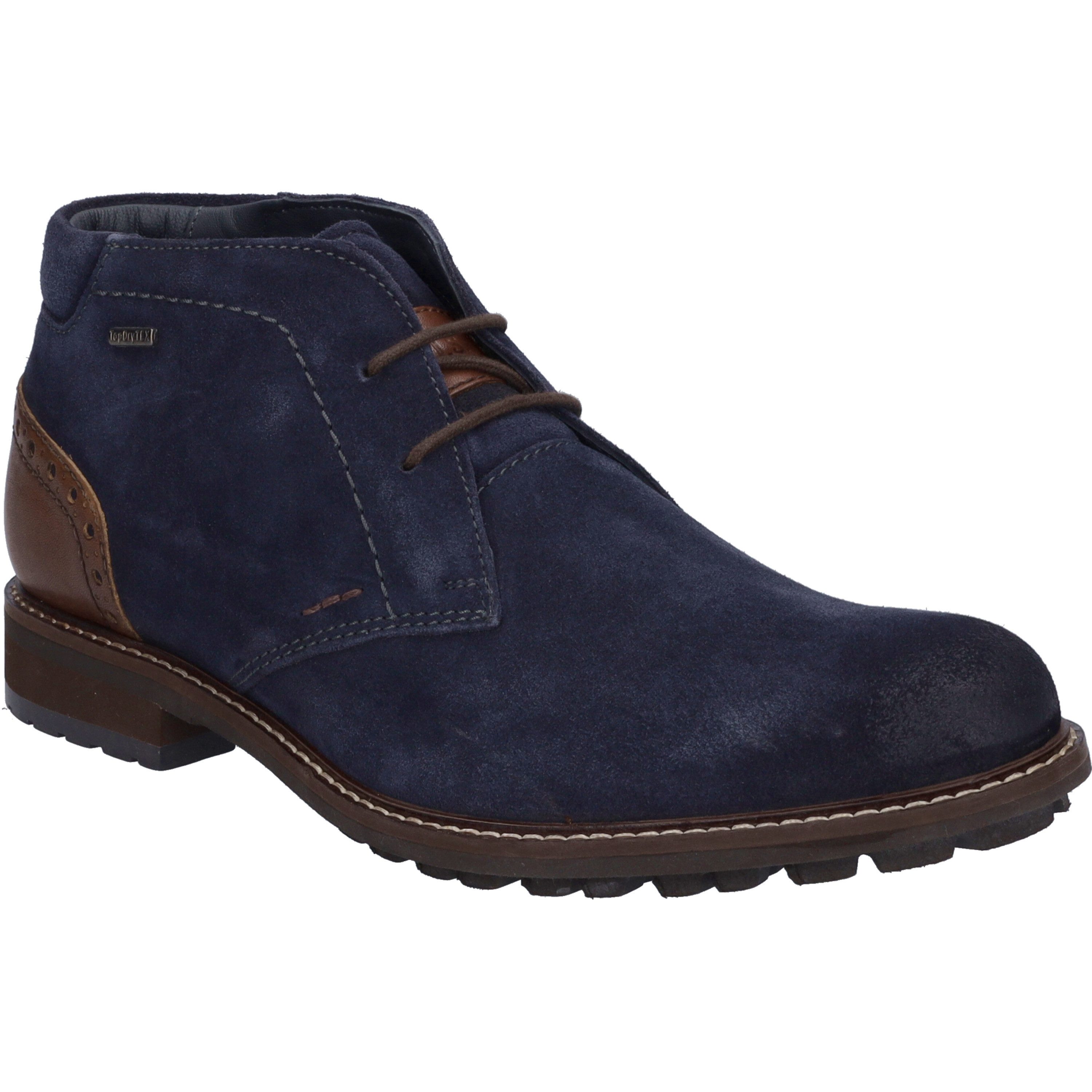 Josef Seibel Jasper 51, blau Stiefelette