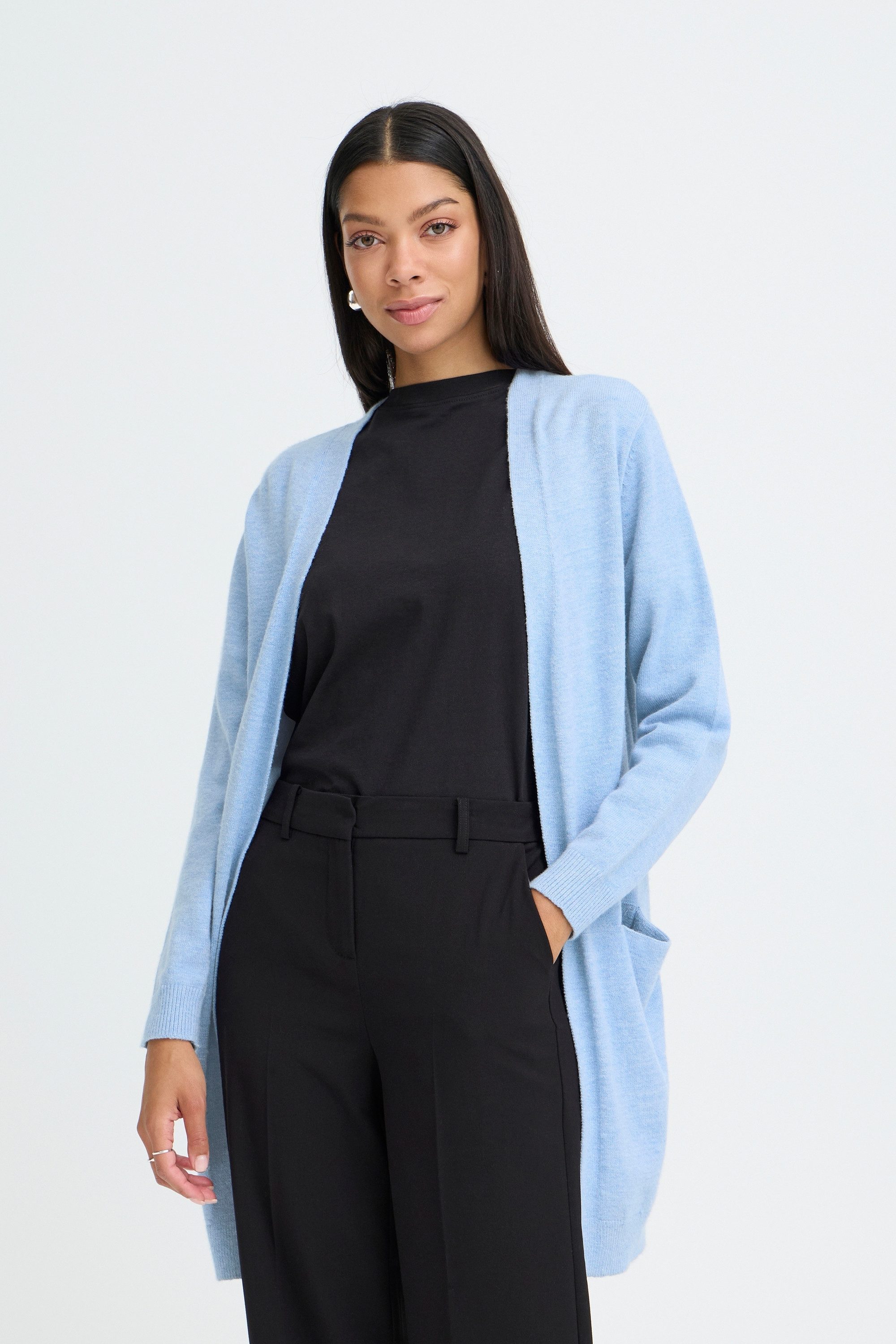 b.young Cardigan Langarm BYNONINA