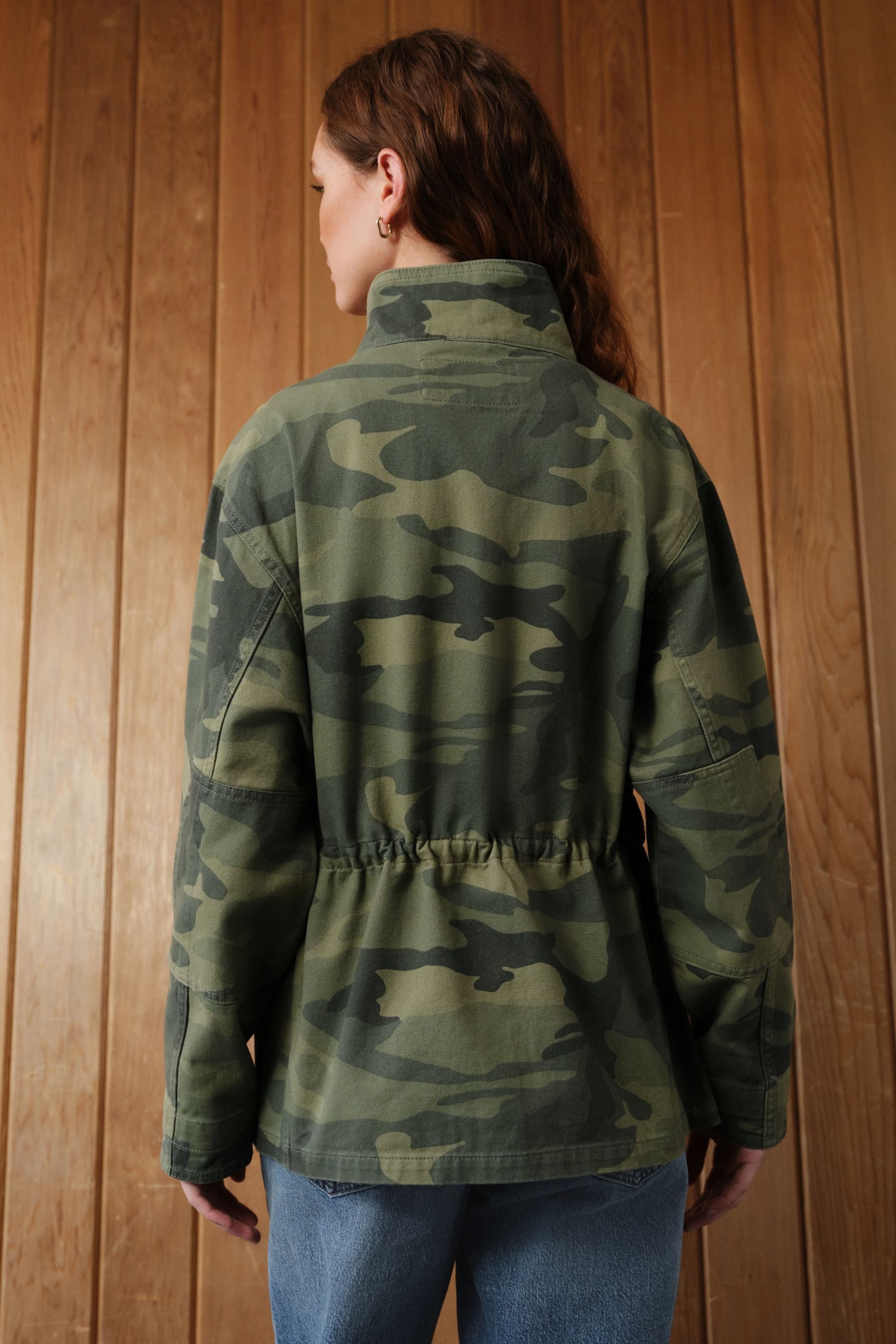 Next Cargojacke Baumwolljacke im Utility-Stil (1-St) günstig online kaufen