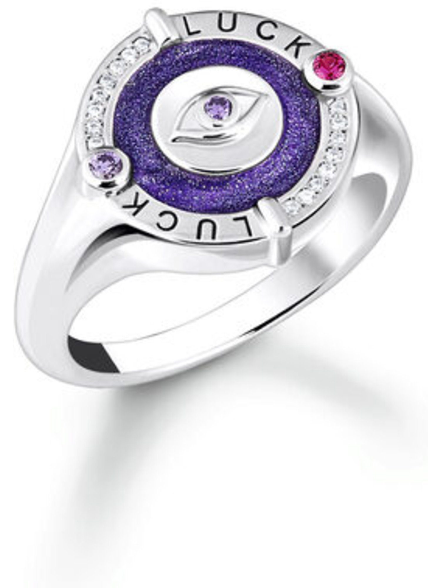 THOMAS SABO Fingerring, Korund, synthetisch