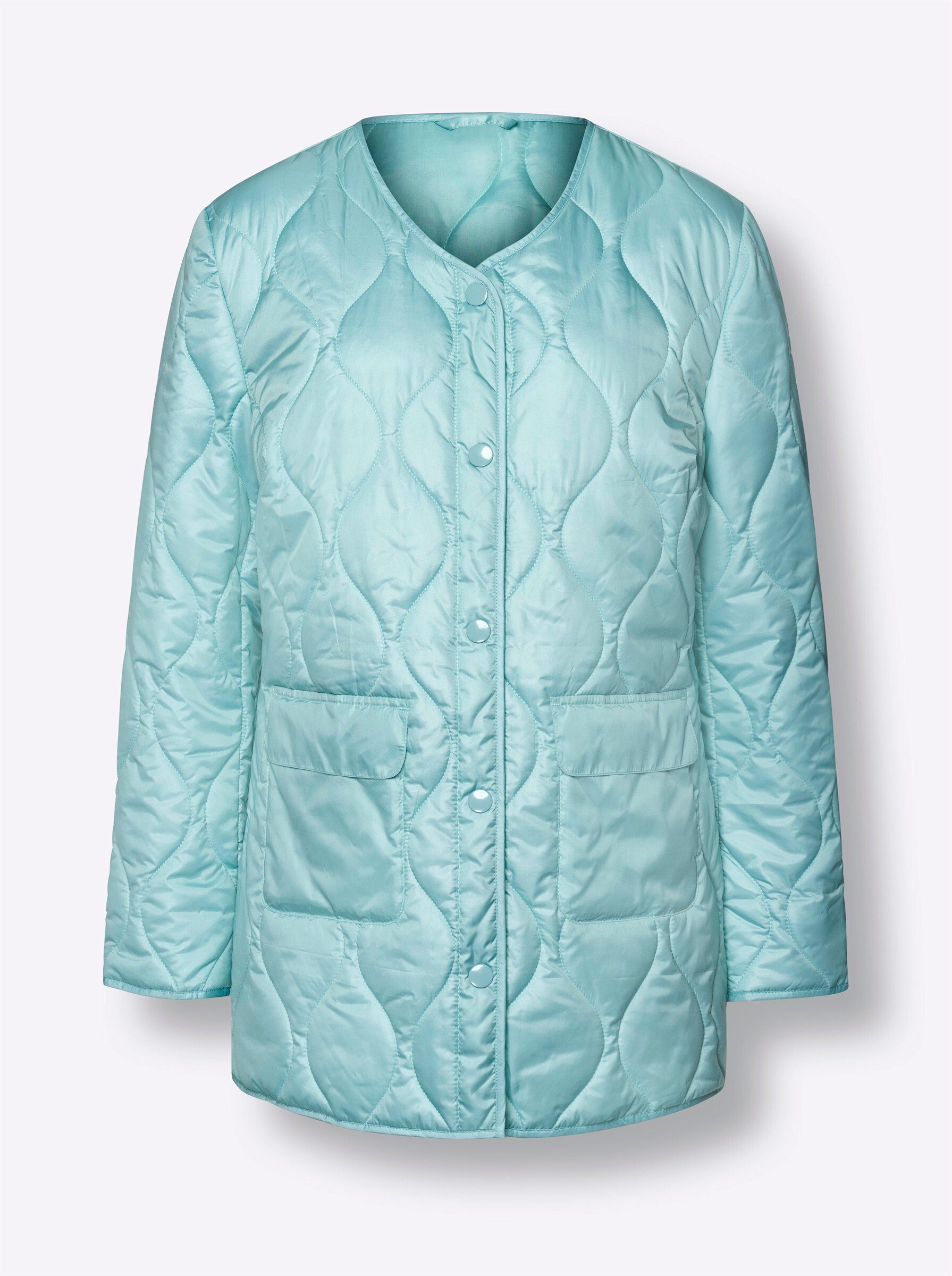 Sieh an! Allwetterjacke aquamarin