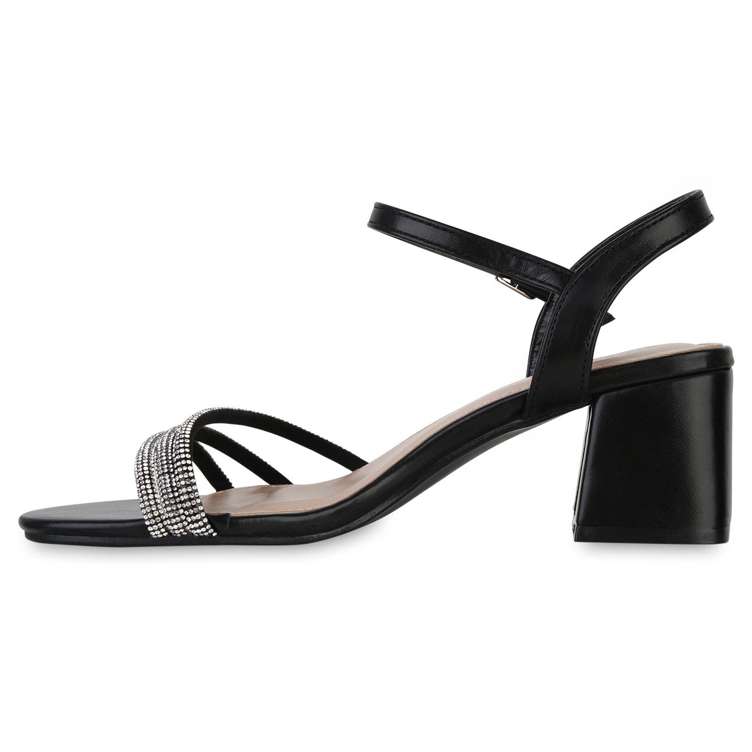 VAN HILL 841595 Riemchensandalette Damen Riemchensandaletten Sandaletten St günstig online kaufen