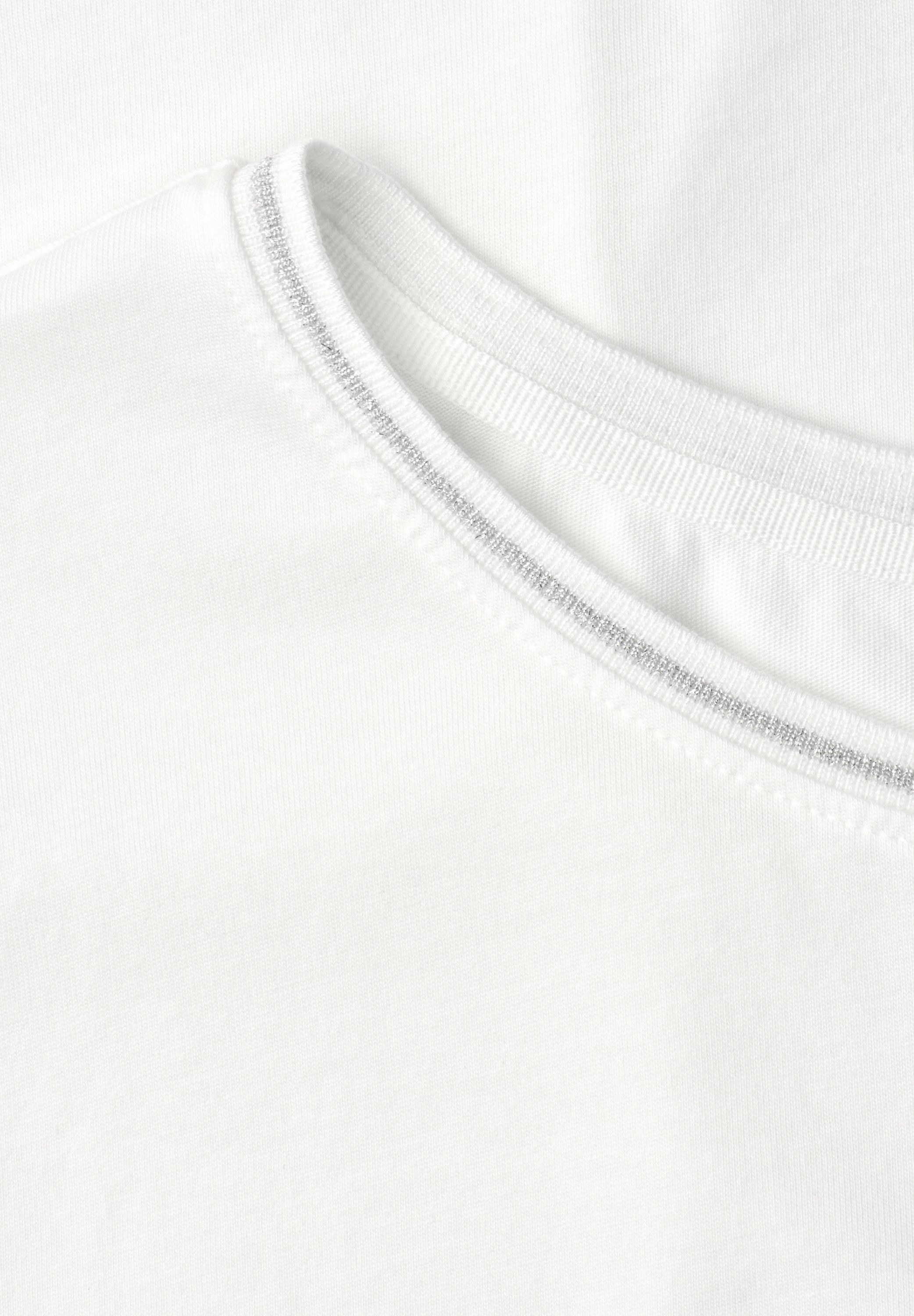 STREET ONE T-Shirt in Unifarbe – Bild 5 von 5