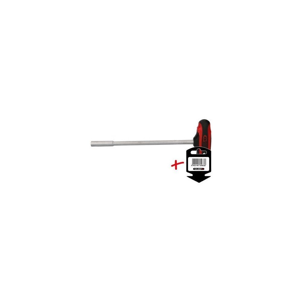 T-Griff-Nuss-Schraubendreher Tools KS 158.5008-E Schraubendreher 158.5008-E, CHROMEplus