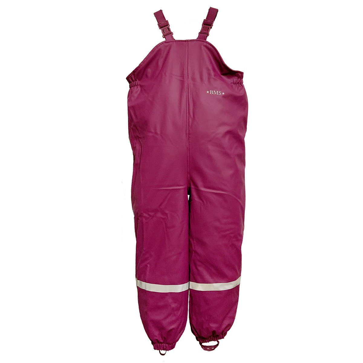 BMS Schneelatzhose Thermo Buddelhose mit Fleece Futter 100% wasserdicht & pflegeleicht beere