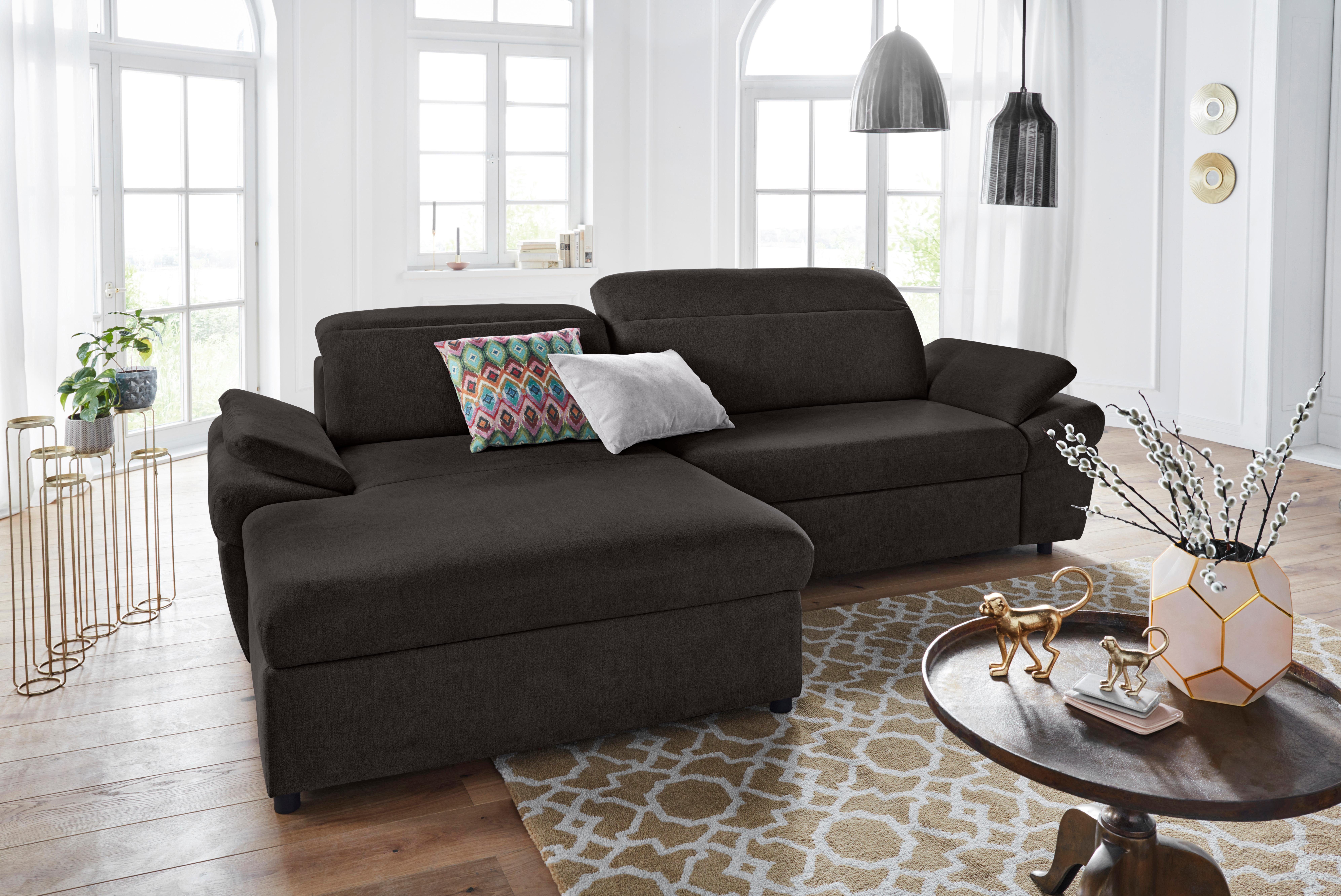 exxpo - sofa fashion Ecksofa "Spring, super bequem, mit Armteil- und Kopfte günstig online kaufen