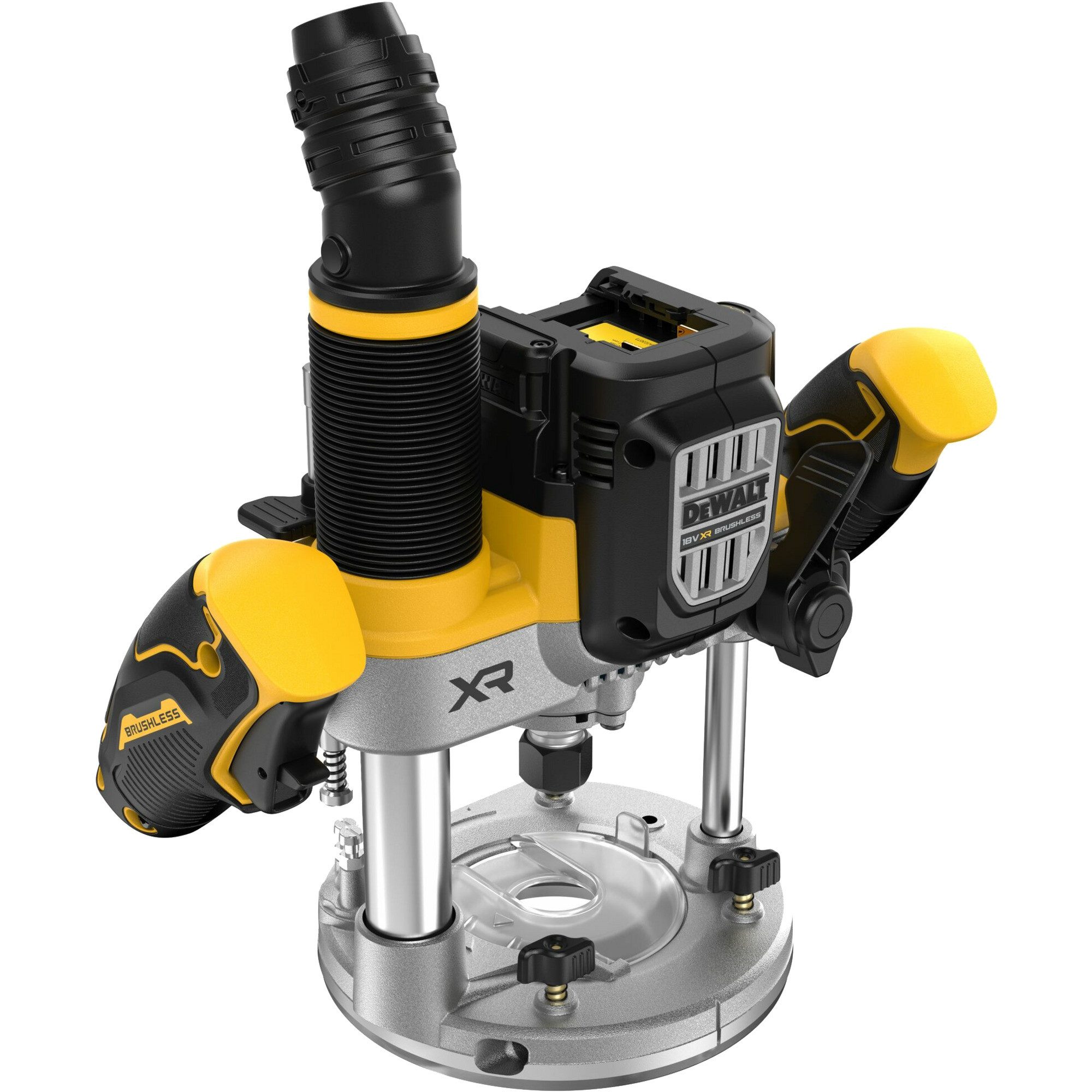 DeWalt Oberfräse DEWALT Akku-Oberfräse DCW620NT-XJ, 18Volt, (ohne