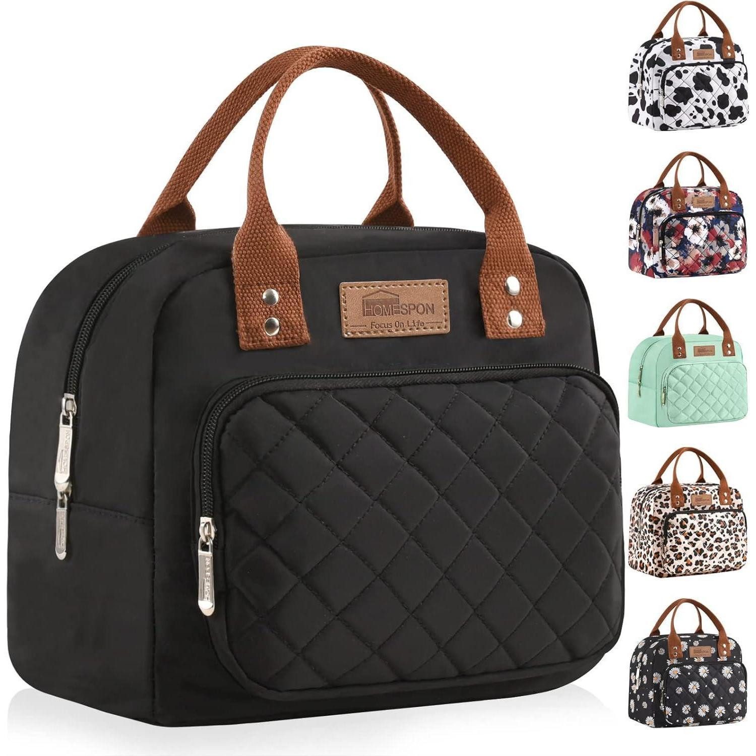 LuxusKollektion Picknicktasche Isolierte Lunchtasche für Frauen und Männer - Kühltasche Lunchbox