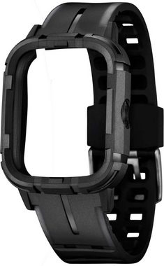 Lotus 50044/1 Smartwatch Set, 2-tlg., mit Wechselarmband aus schwarzem Kunststoff