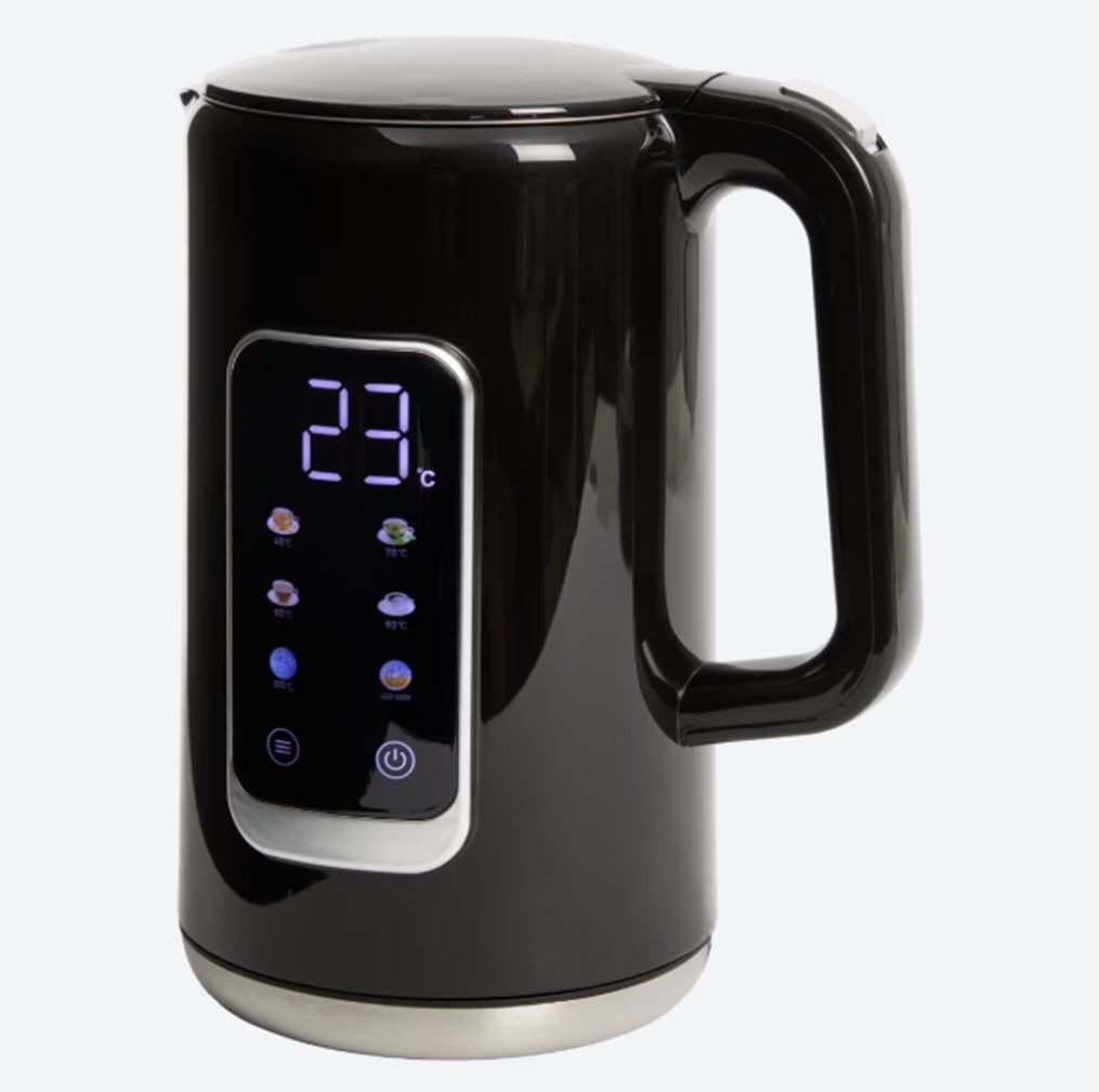 Spectrum Wasserkocher Digitaler Wasserkocher 1,7 Liter 2200 W, 2200 W