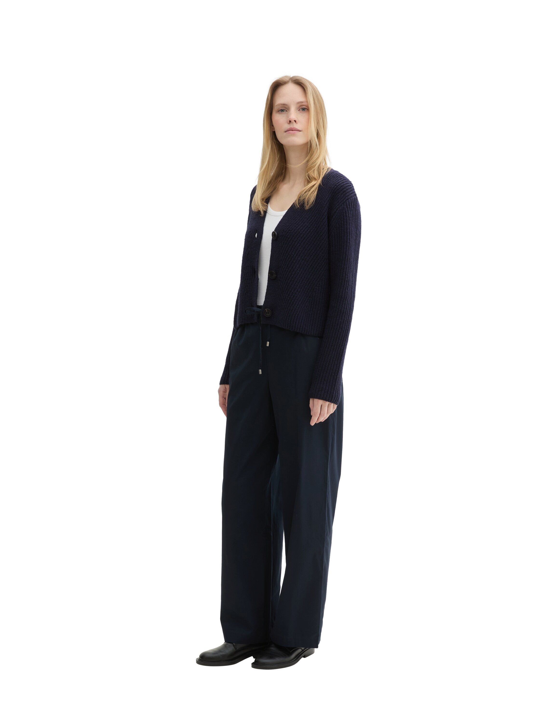 TOM TAILOR Strickjacke mit Knopfleiste