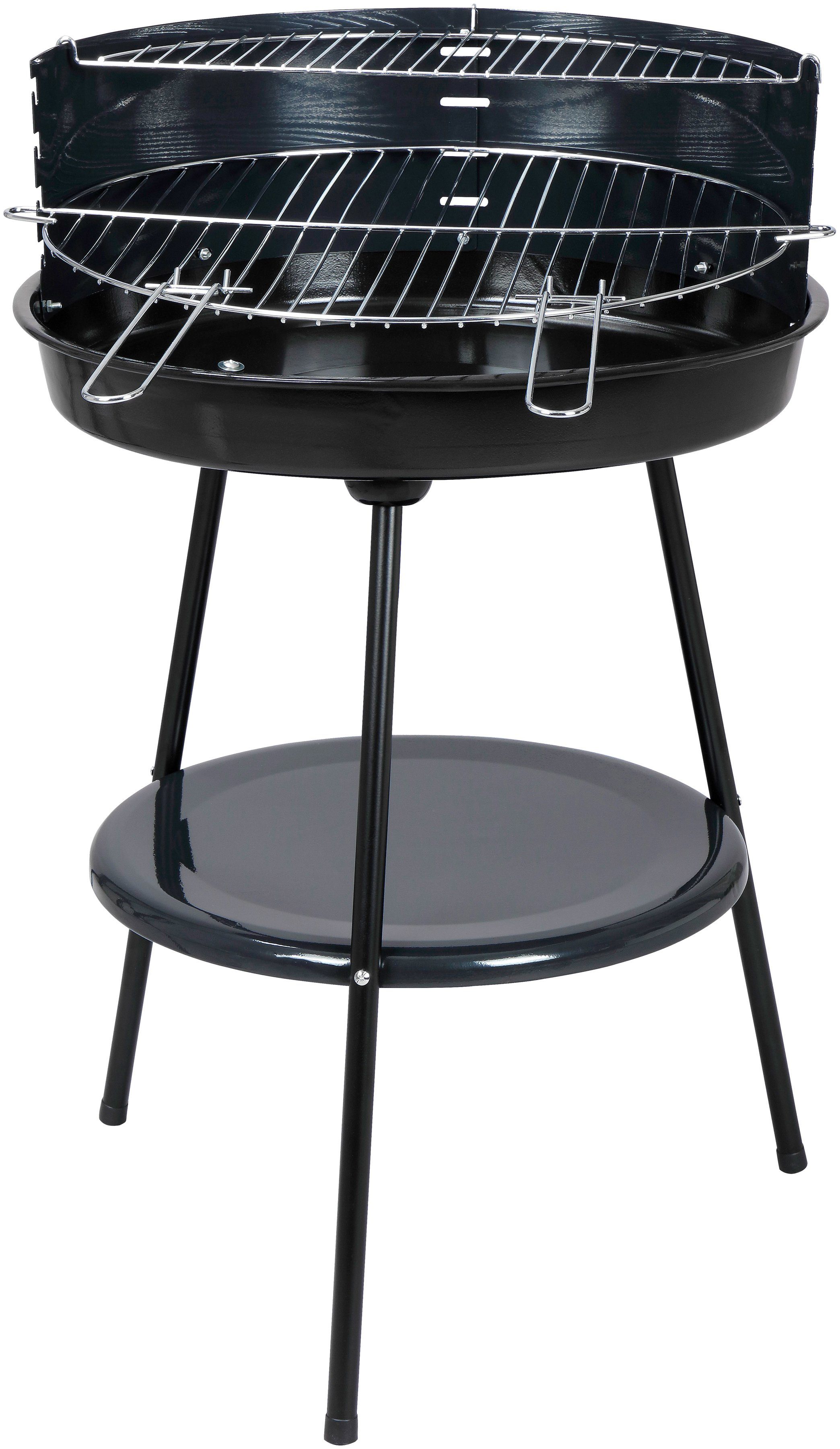 Tepro Holzkohlegrill Highland, BxTxH: 52x52x81 cm