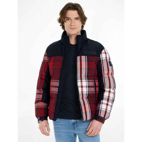 Tommy Hilfiger Steppjacke EW YORK CHECK PUFFER JACKET