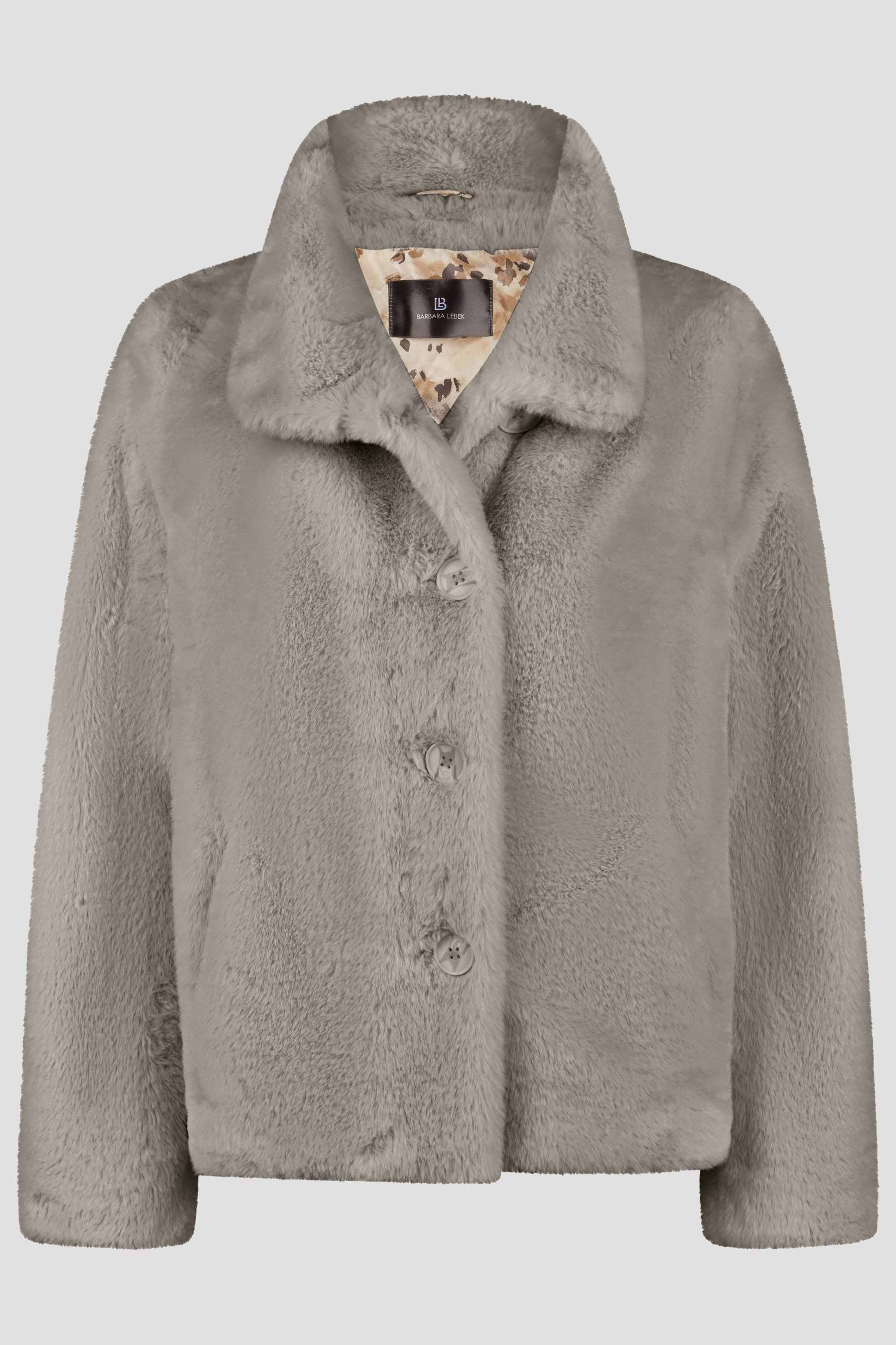 Barbara Lebek Fellimitatjacke warme Plüschjacke, Winterjacke günstig online kaufen