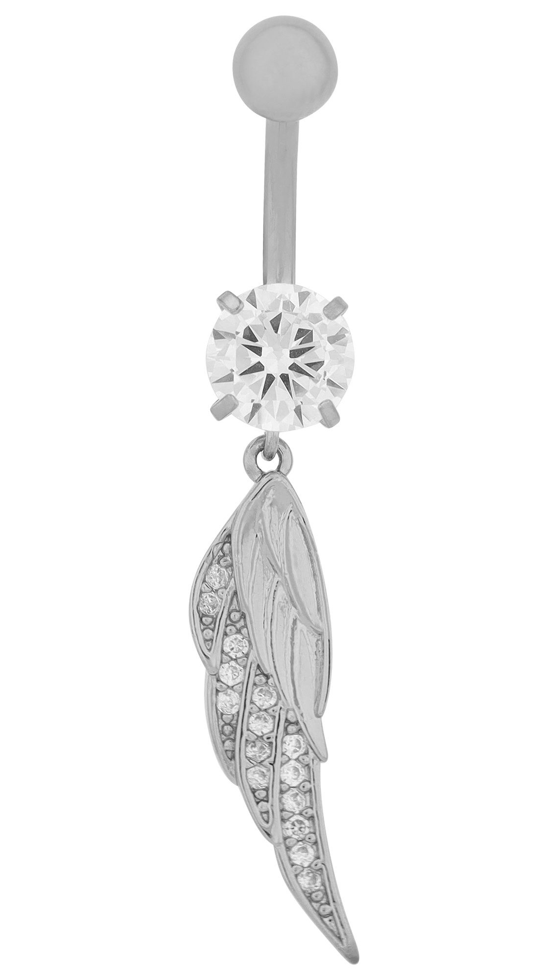Bauchnabelpiercing Zirkonia