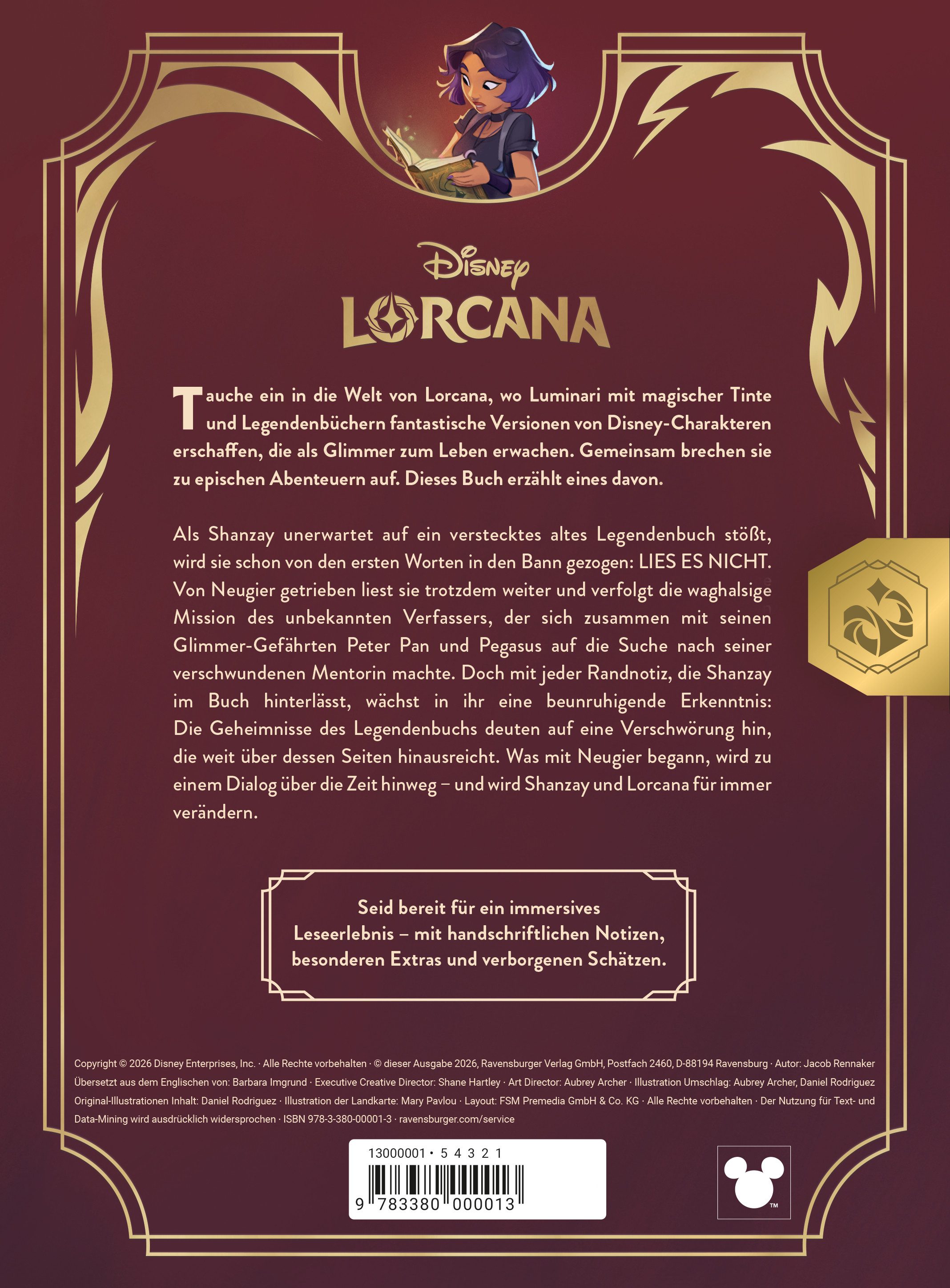 Disney Lorcana - Quest of Wonders. Legendenbuch eines Luminari, Made in Germany – Bild 2 von 4