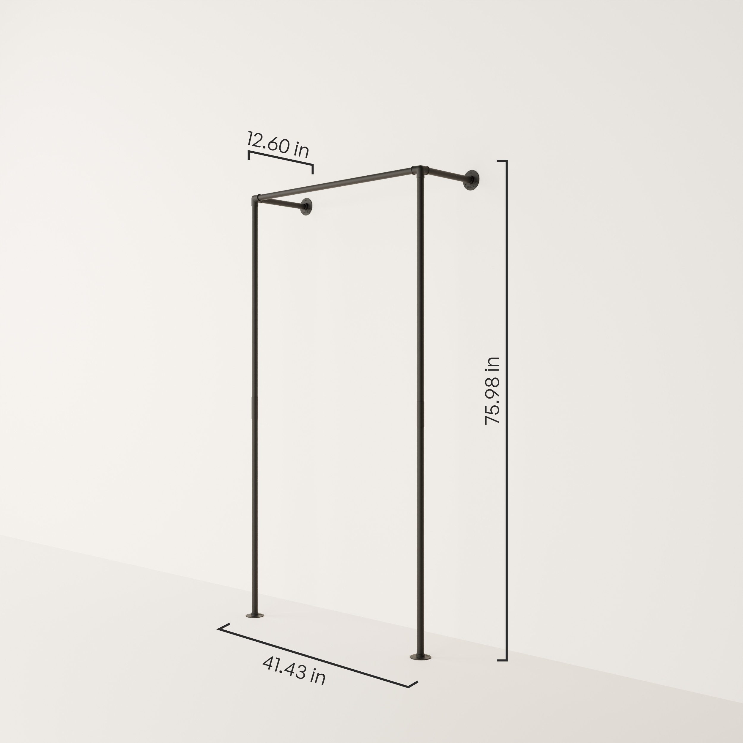 pamo. design Kleiderständer TIM Industrial Kleiderstange zur Wandmontage, O günstig online kaufen