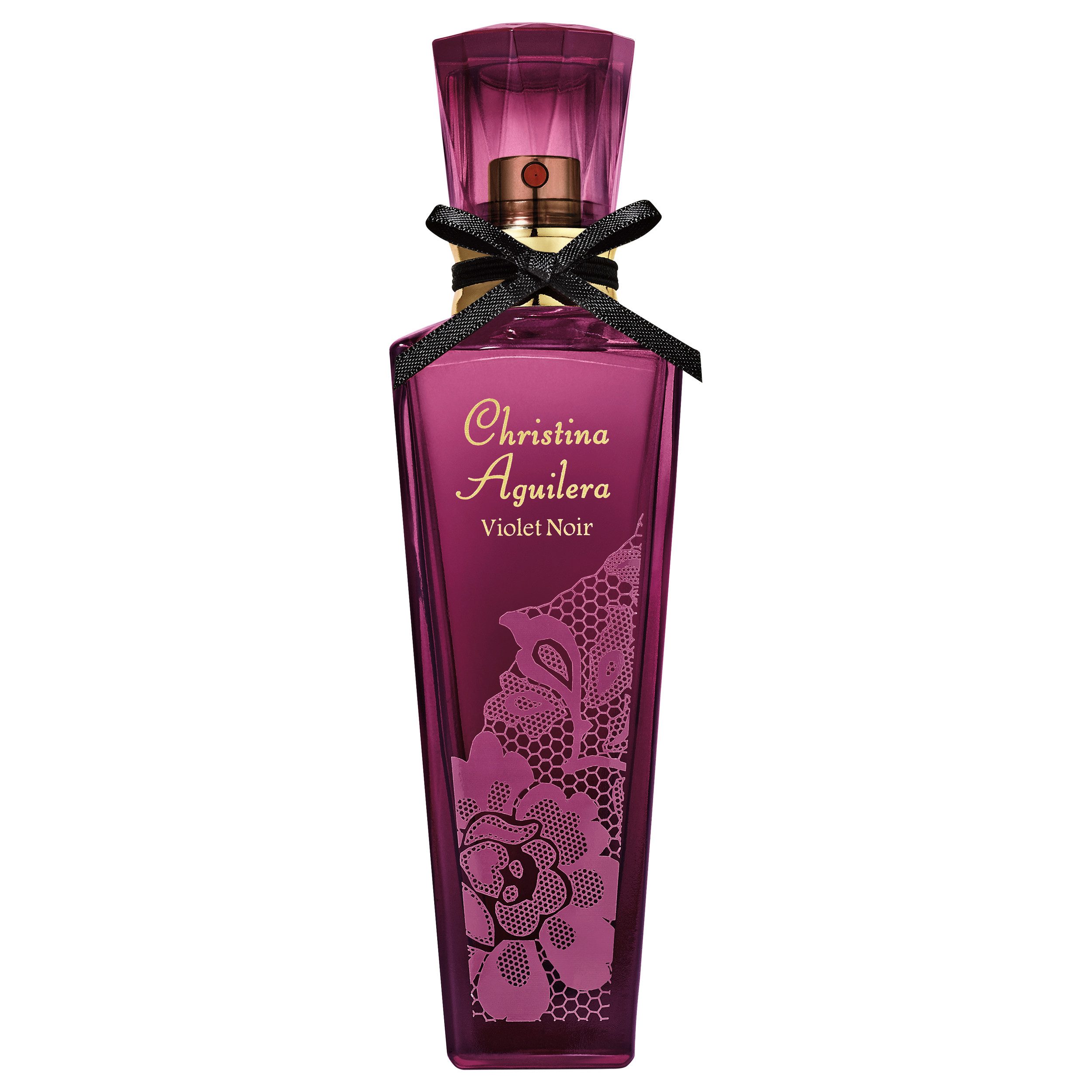 Christina Aguilera Eau de Parfum VIOLET NOIR EDP, mit prickelnden Früchten