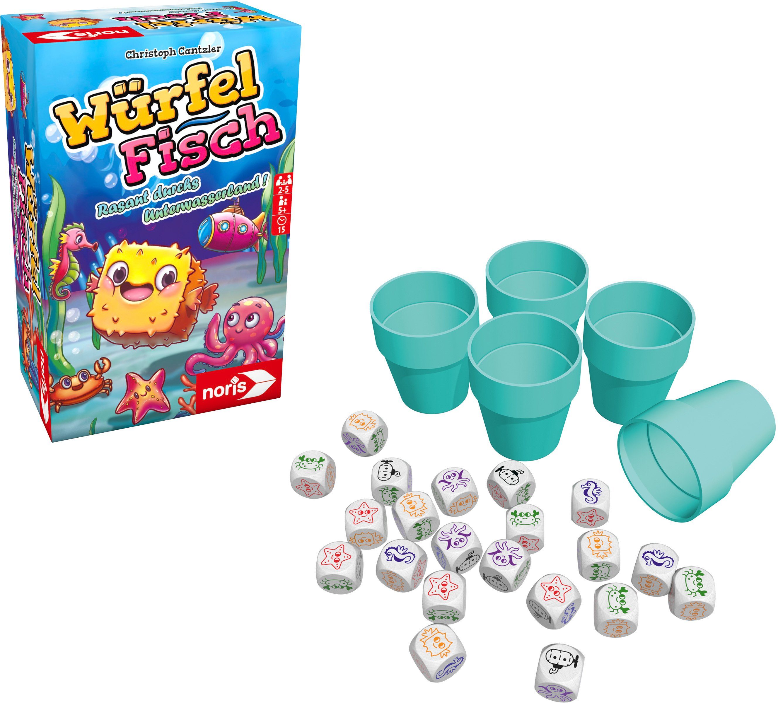 Noris Spiel Würfelfisch, Reaktionsspiel