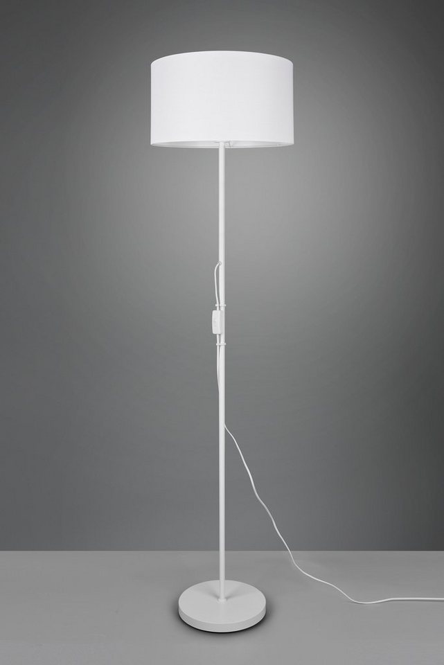 TRIO Leuchten Stehlampe TARKIN, Ein-/Ausschalter, ohne Leuchtmittel, Schirm  Ã˜ 36cm, Höhe 160cm, E27 Leuchtmittel frei wählbar