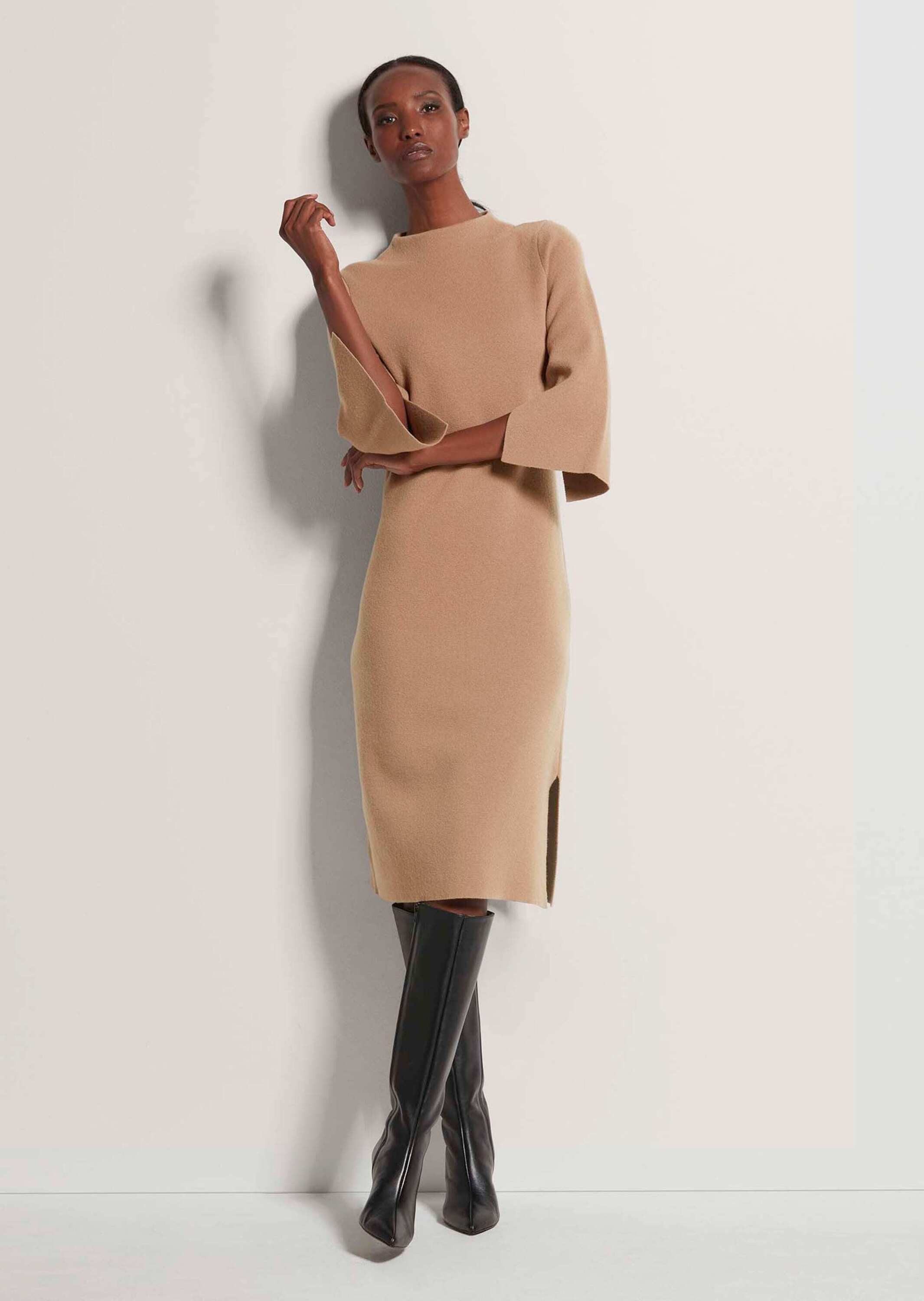 MADELEINE Strickkleid Strickkleid mit Good Cashmere günstig online kaufen